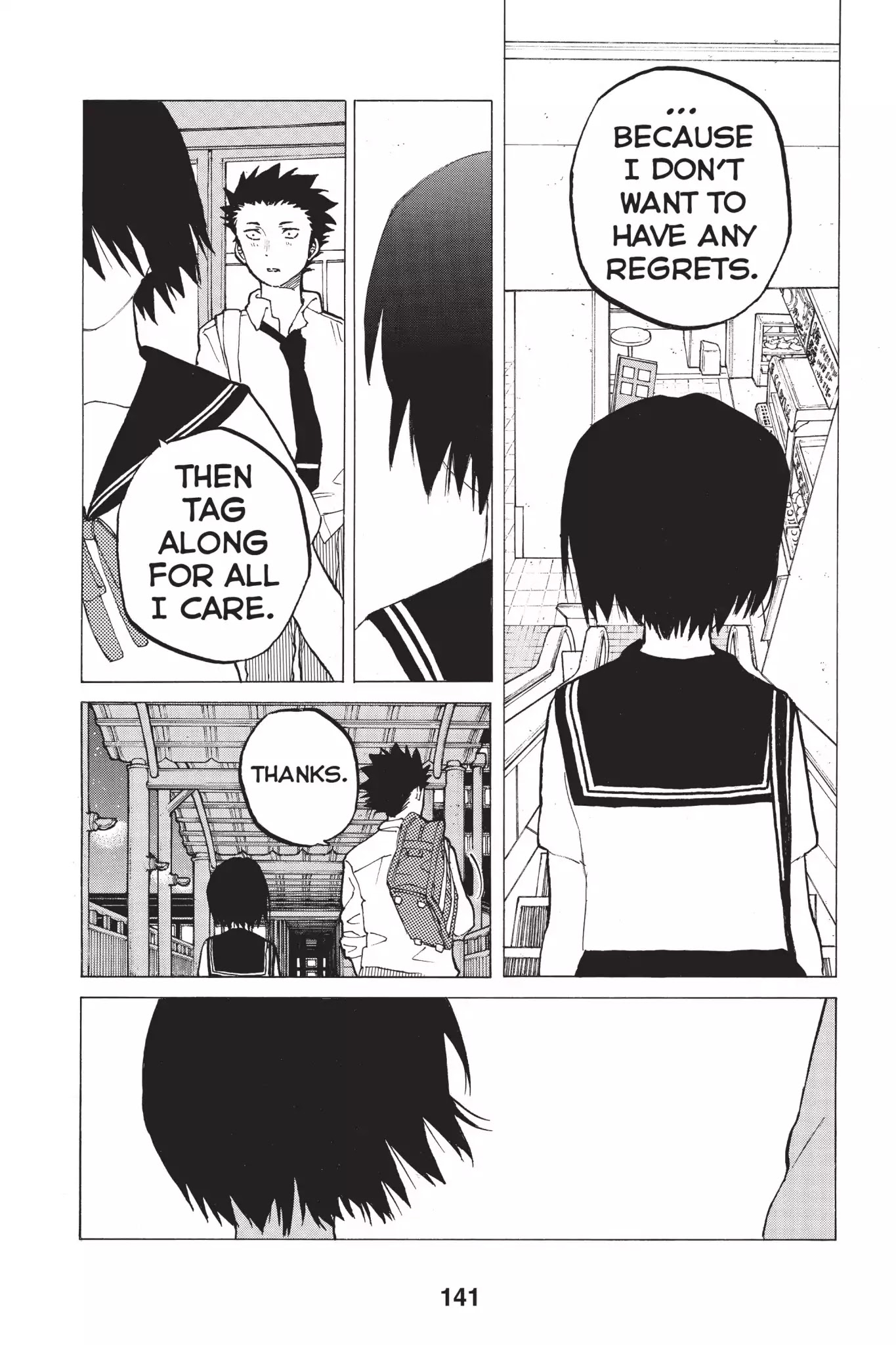 Koe no Katachi Chapter 30 page 18 - Chapter 30: Support
