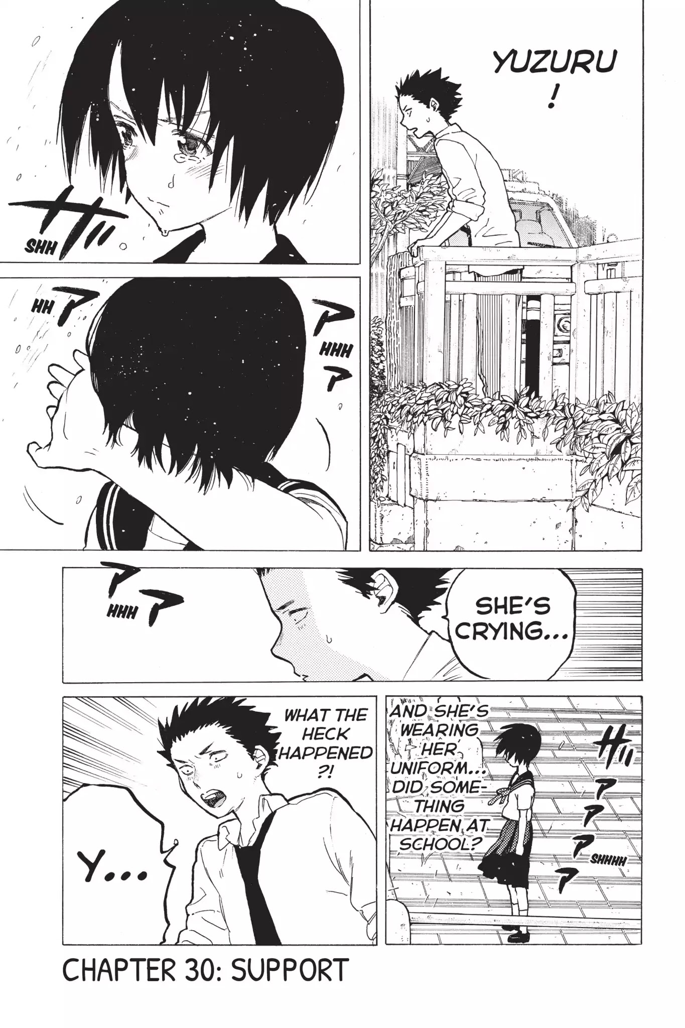 Koe no Katachi Chapter 30 page 2 - Chapter 30: Support