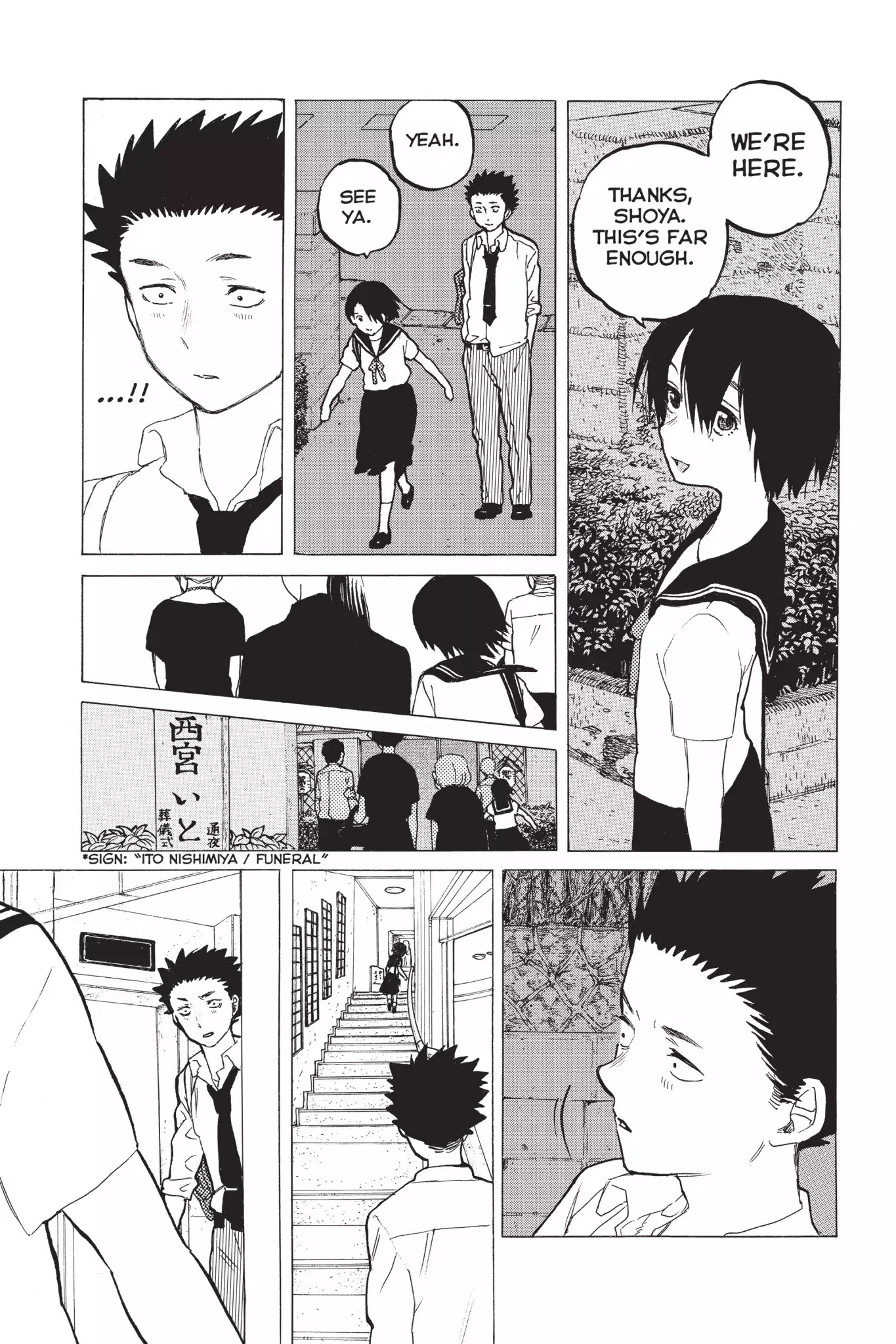 Koe no Katachi Chapter 30 page 20 - Chapter 30: Support