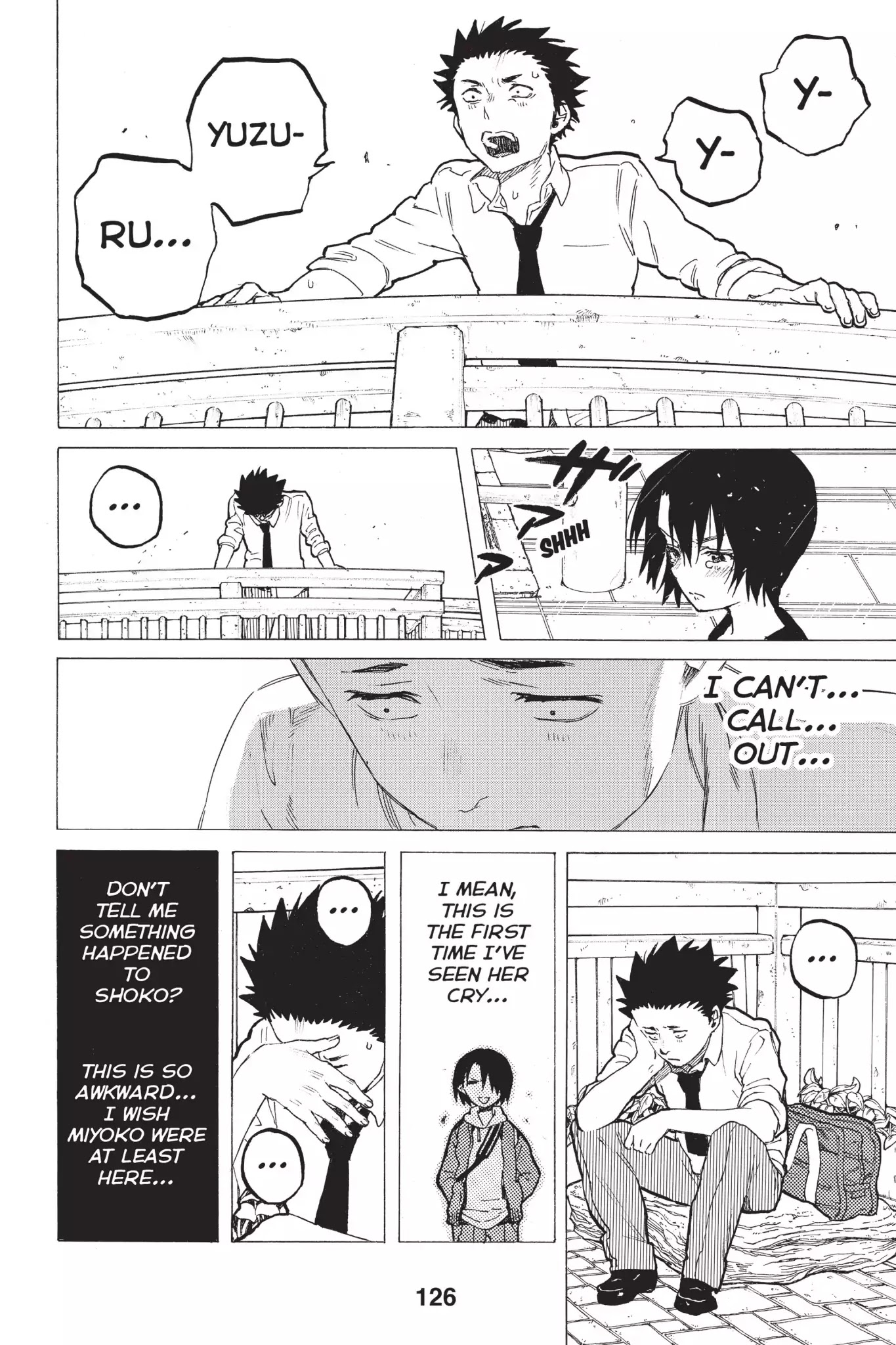 Koe no Katachi Chapter 30 page 3 - Chapter 30: Support