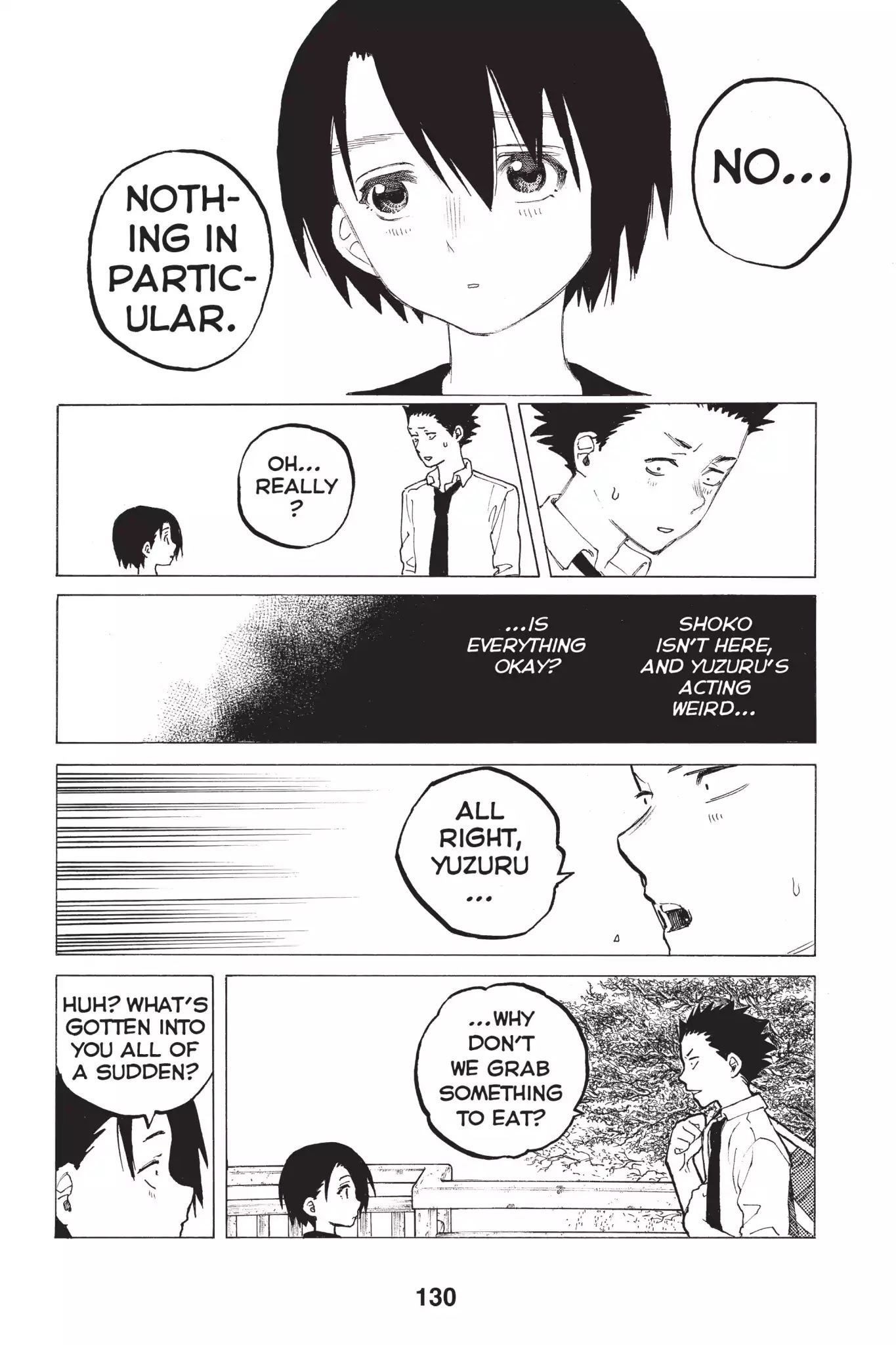 Koe no Katachi Chapter 30 page 7 - Chapter 30: Support