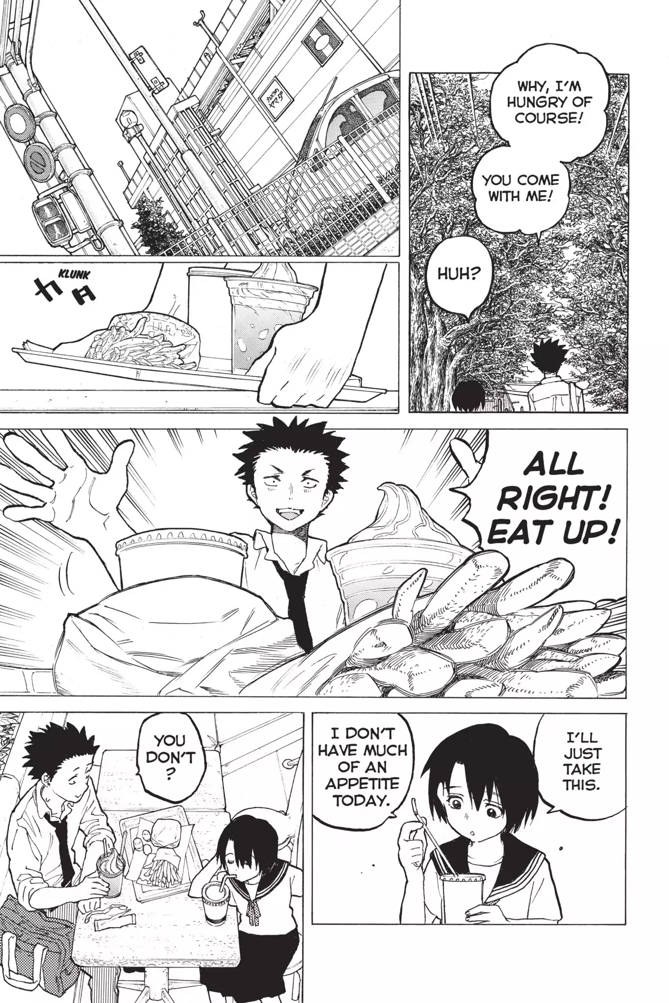 Koe no Katachi Chapter 30 page 8 - Chapter 30: Support