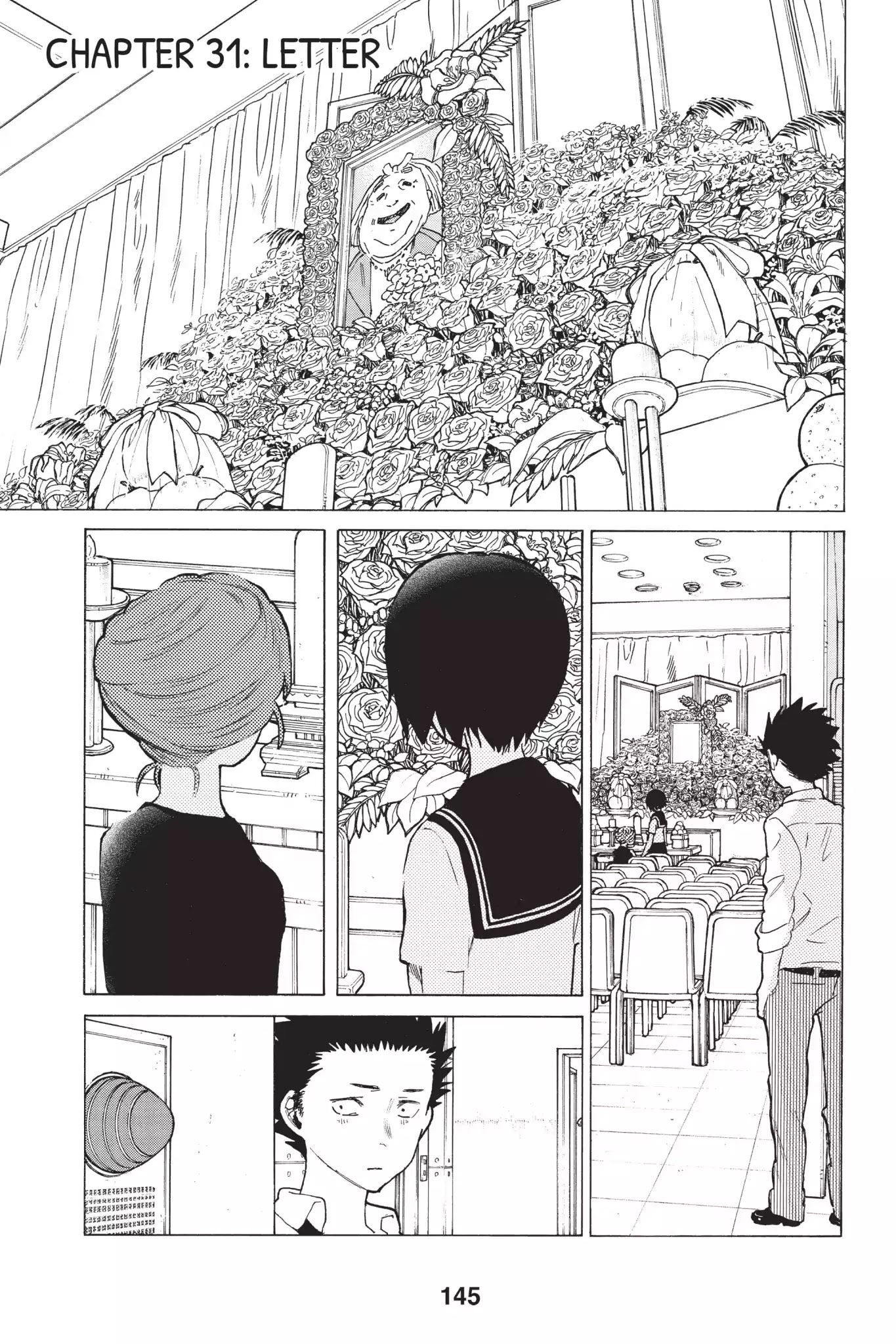 Koe no Katachi Chapter 31 page 1 - Chapter 31: Letter