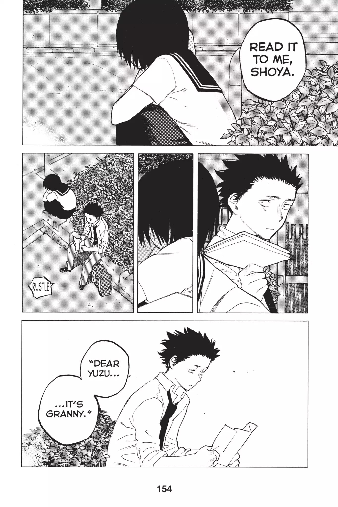 Koe no Katachi Chapter 31 page 10 - Chapter 31: Letter