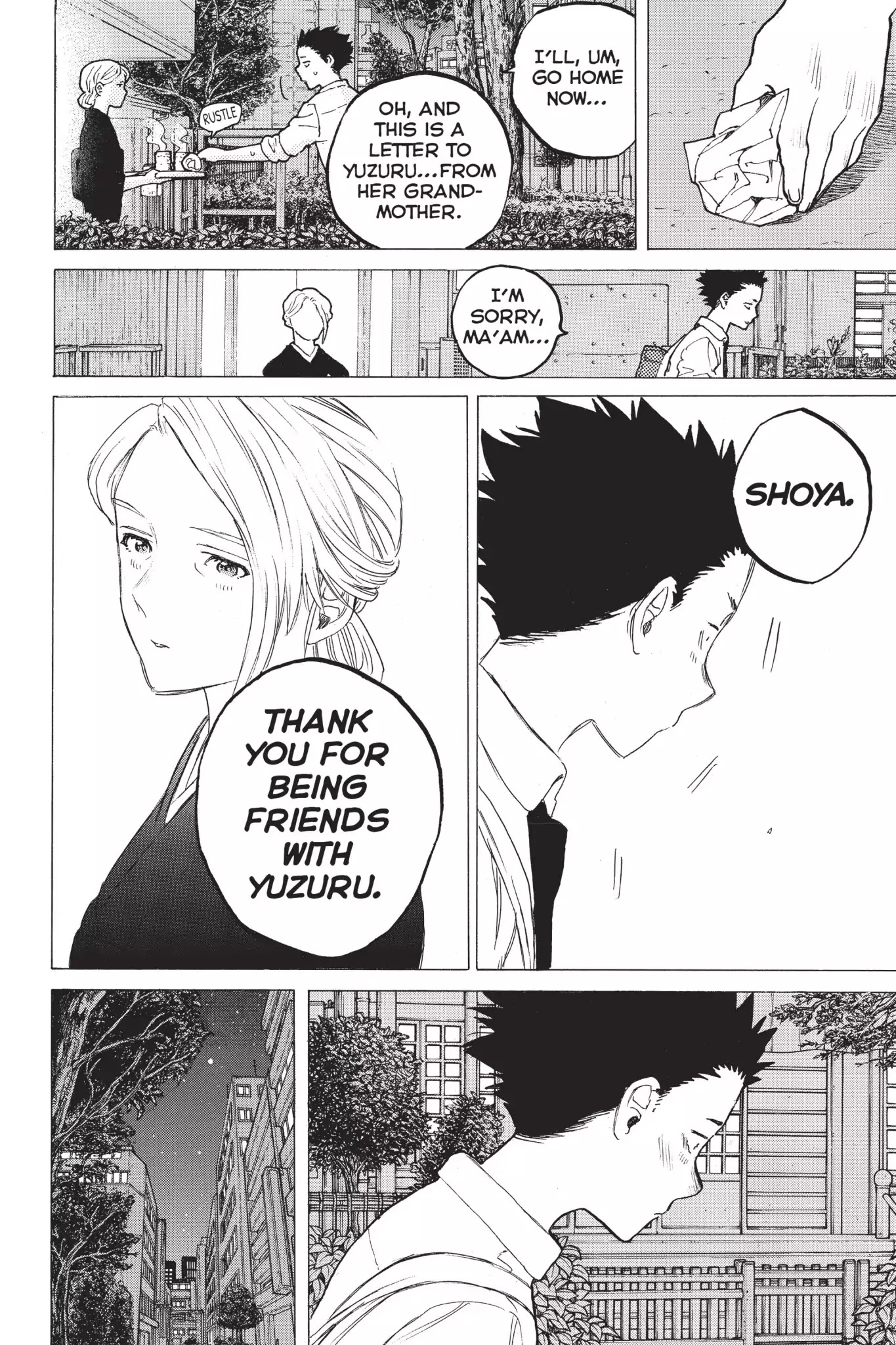 Koe no Katachi Chapter 31 page 20 - Chapter 31: Letter