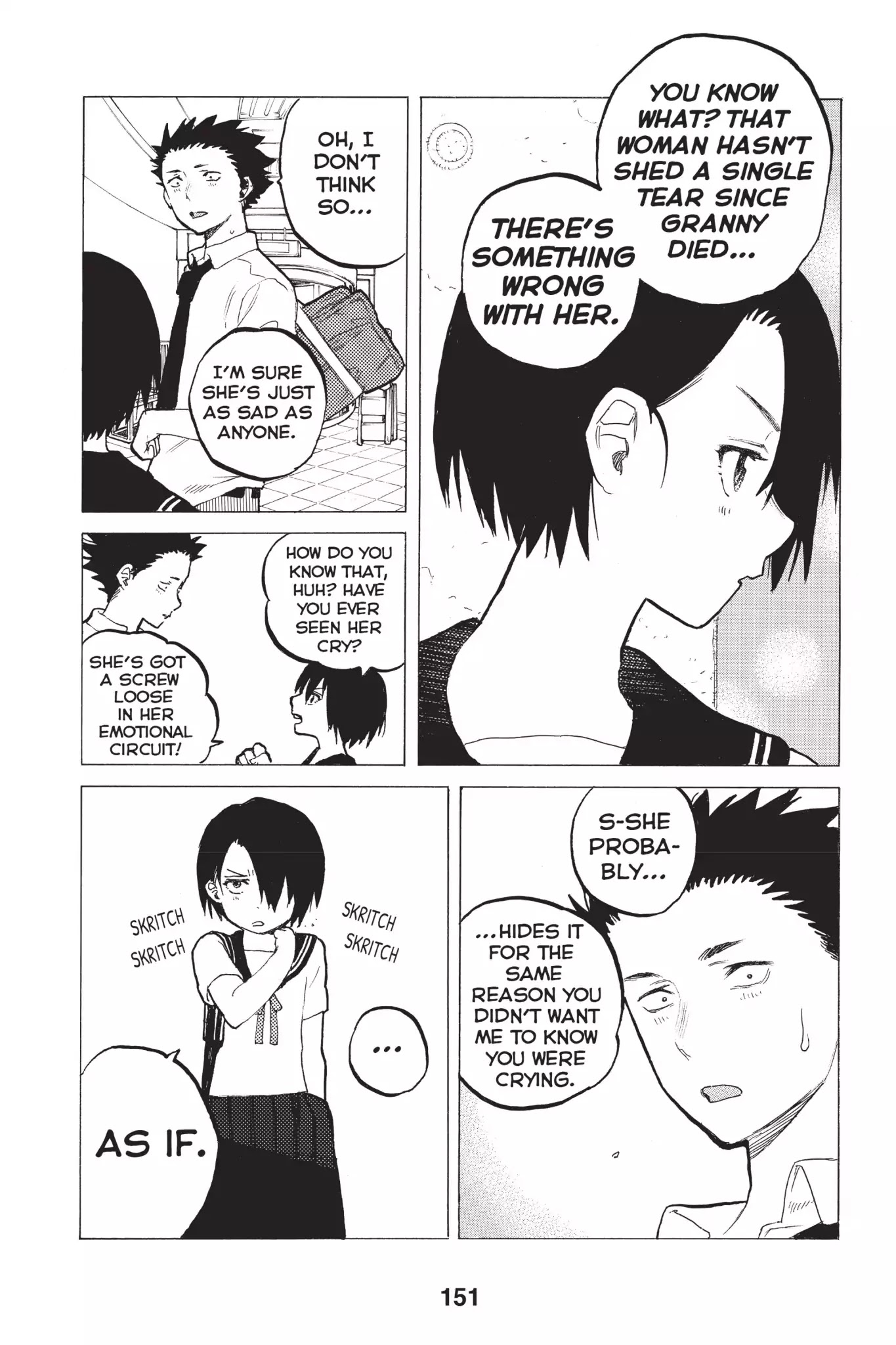 Koe no Katachi Chapter 31 page 7 - Chapter 31: Letter