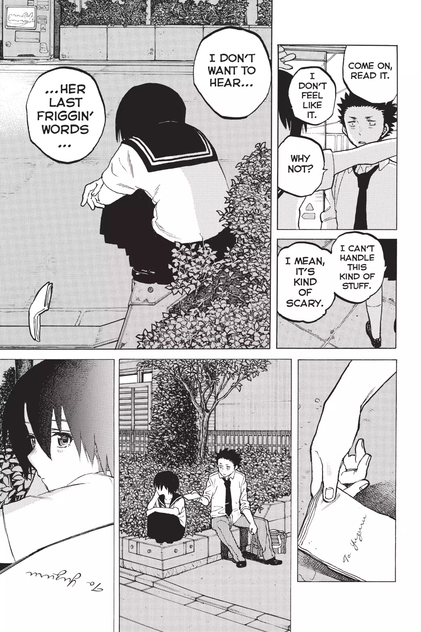 Koe no Katachi Chapter 31 page 9 - Chapter 31: Letter