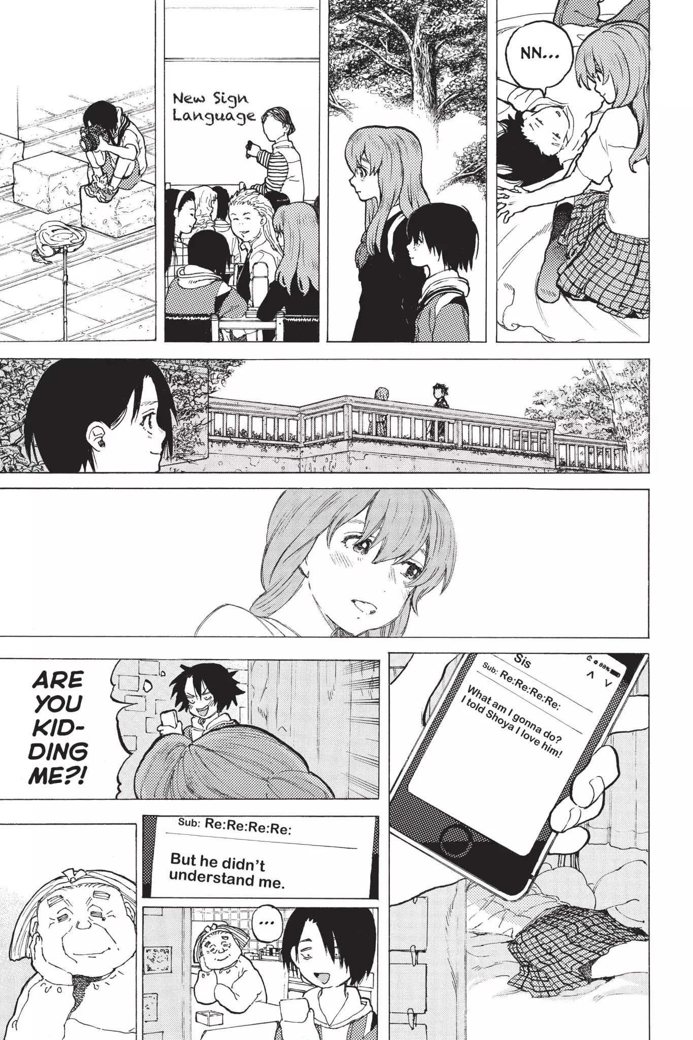 Koe no Katachi Chapter 32.5 page 4 - Vol.4 Side Story: Sisters