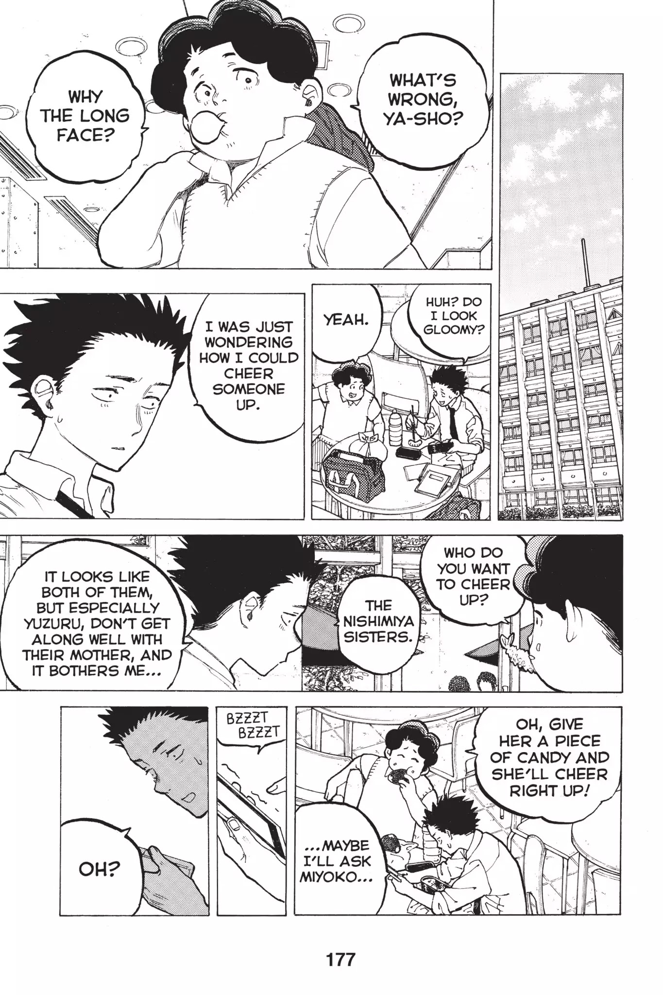 Koe no Katachi Chapter 32 page 13 - Chapter 32: Gum Syrup