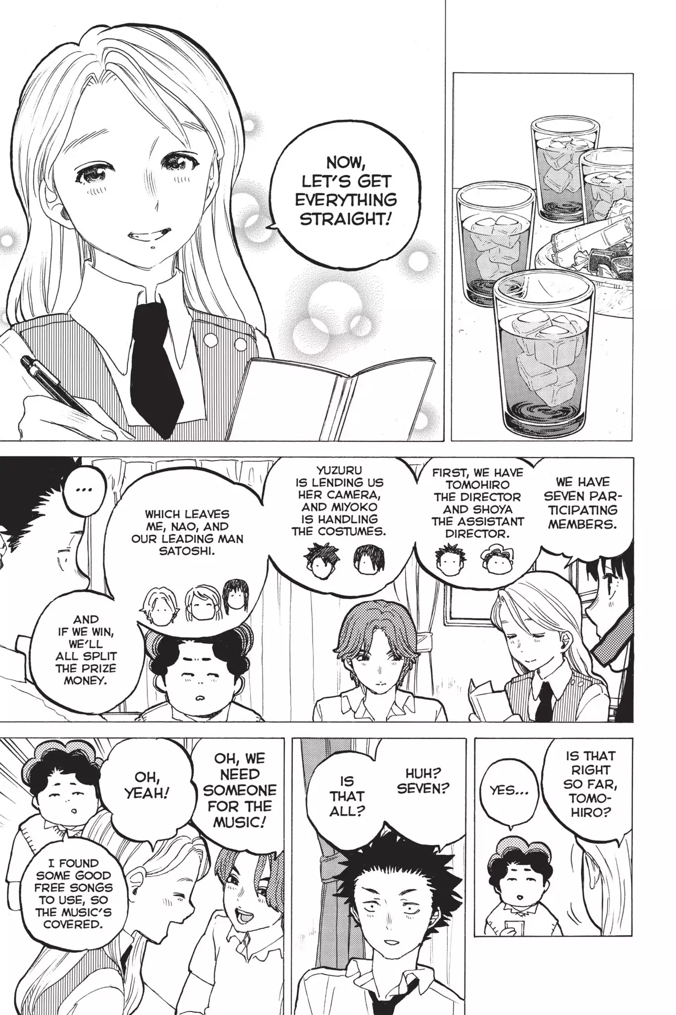 Koe no Katachi Chapter 33 page 14 - Chapter 33: Big Friend "N"