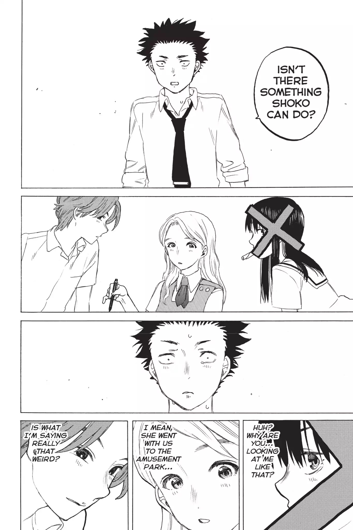 Koe no Katachi Chapter 33 page 17 - Chapter 33: Big Friend "N"