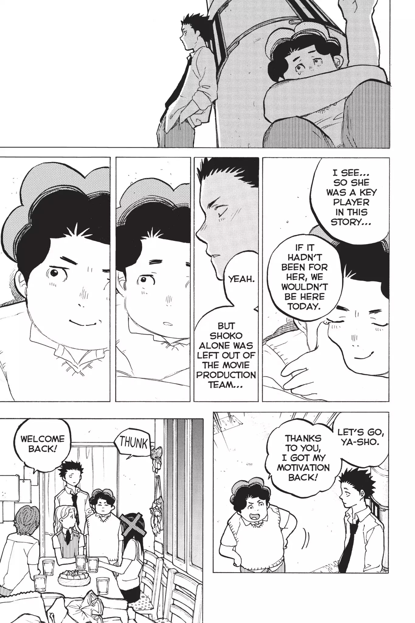 Koe no Katachi Chapter 33 page 20 - Chapter 33: Big Friend "N"