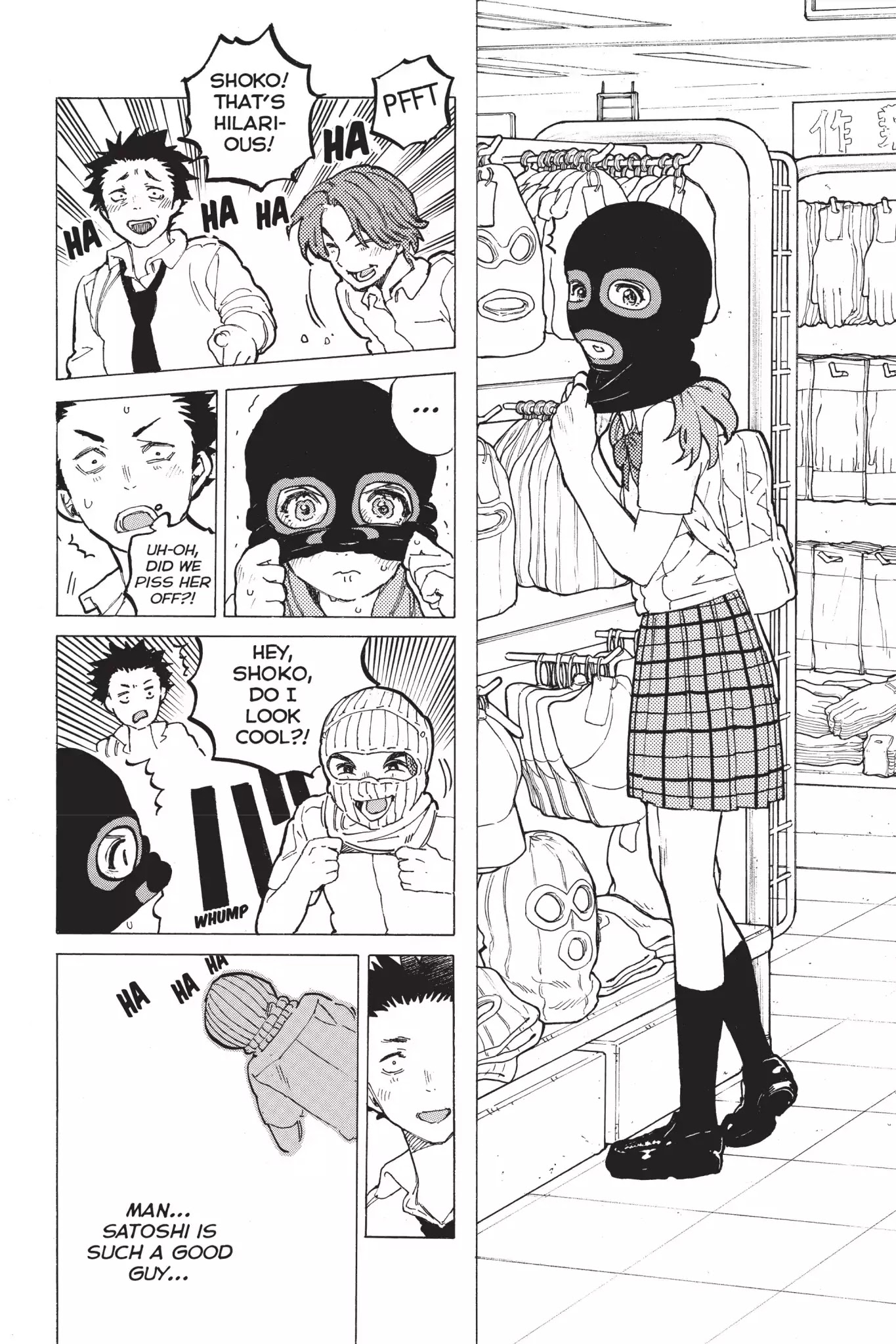 Koe no Katachi Chapter 34 page 14 - Chapter 34: I Don't Want to Go
