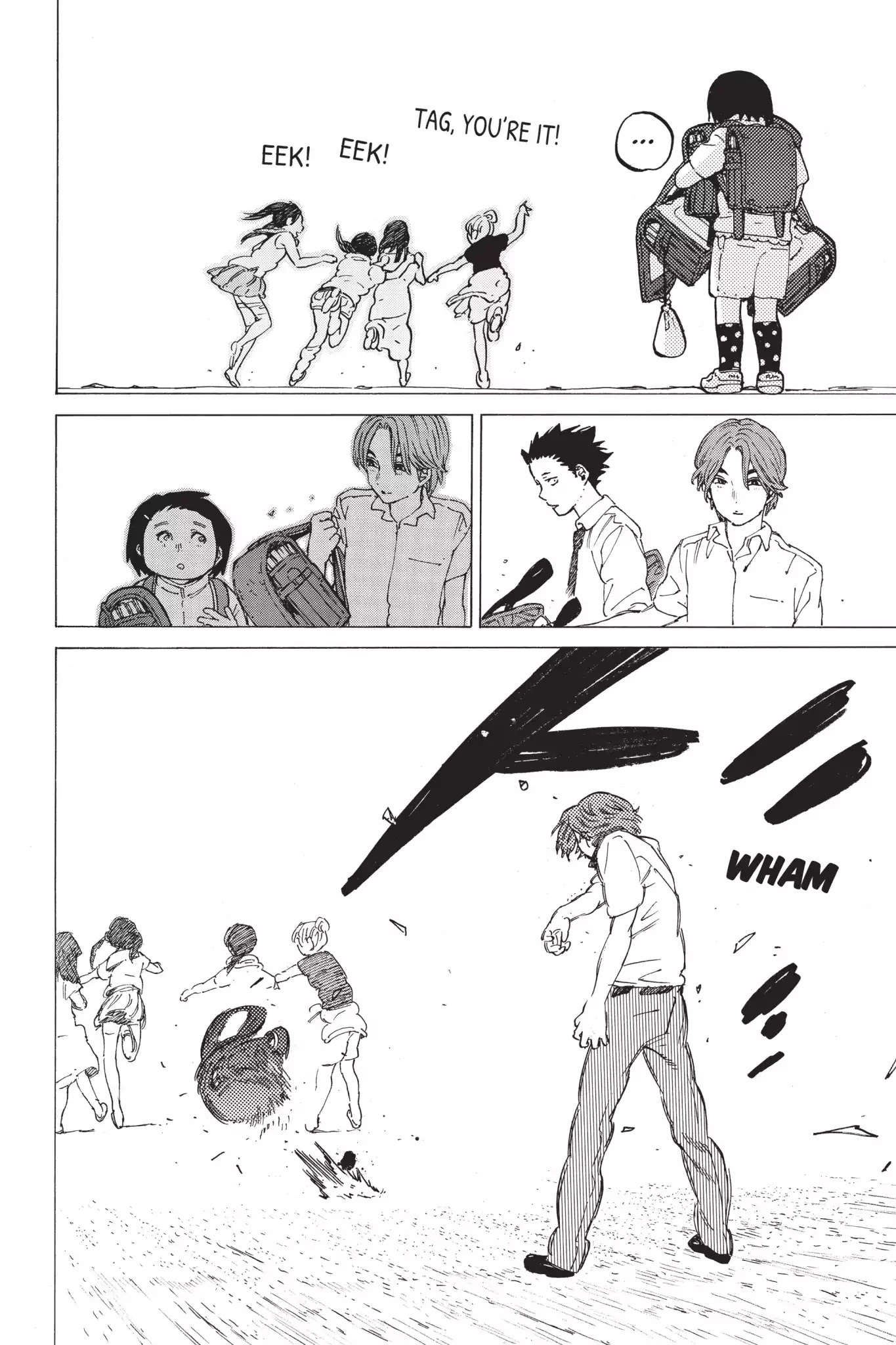 Koe no Katachi Chapter 34 page 16 - Chapter 34: I Don't Want to Go