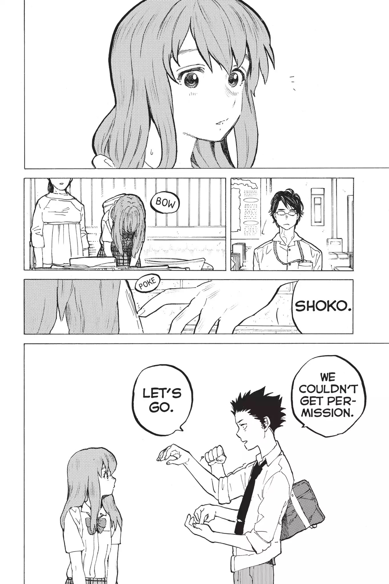 Koe no Katachi Chapter 35 page 15 - Chapter 35: Respectable