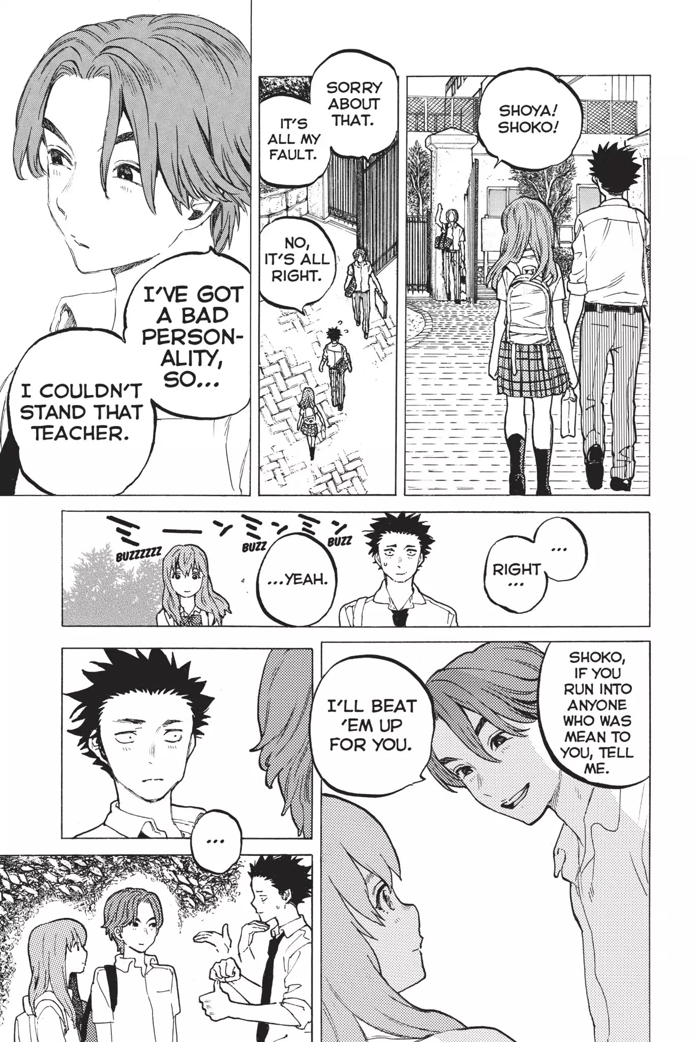 Koe no Katachi Chapter 35 page 18 - Chapter 35: Respectable