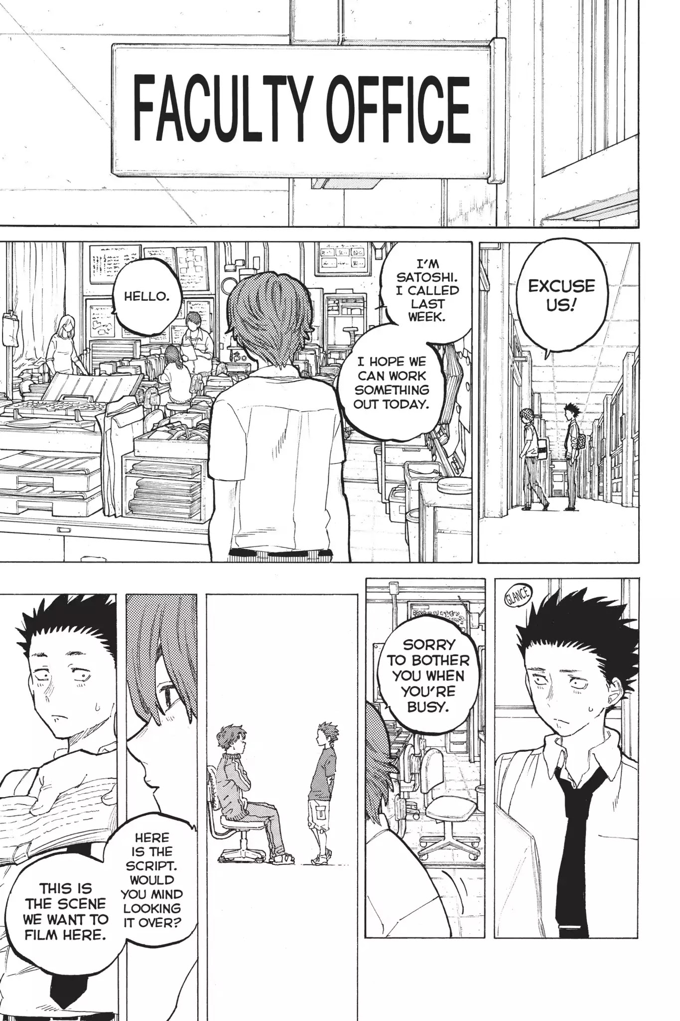 Koe no Katachi Chapter 35 page 2 - Chapter 35: Respectable