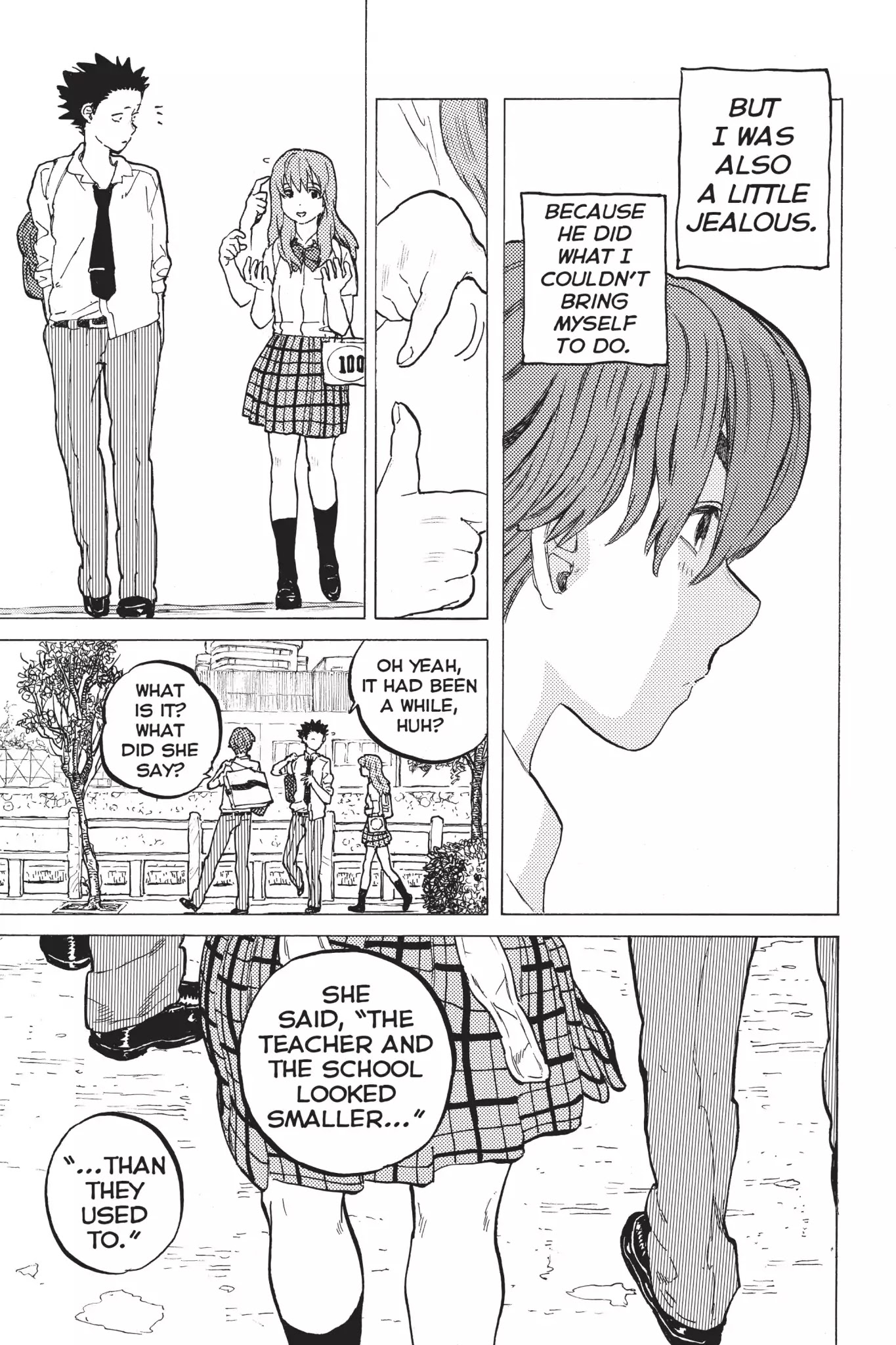Koe no Katachi Chapter 35 page 20 - Chapter 35: Respectable