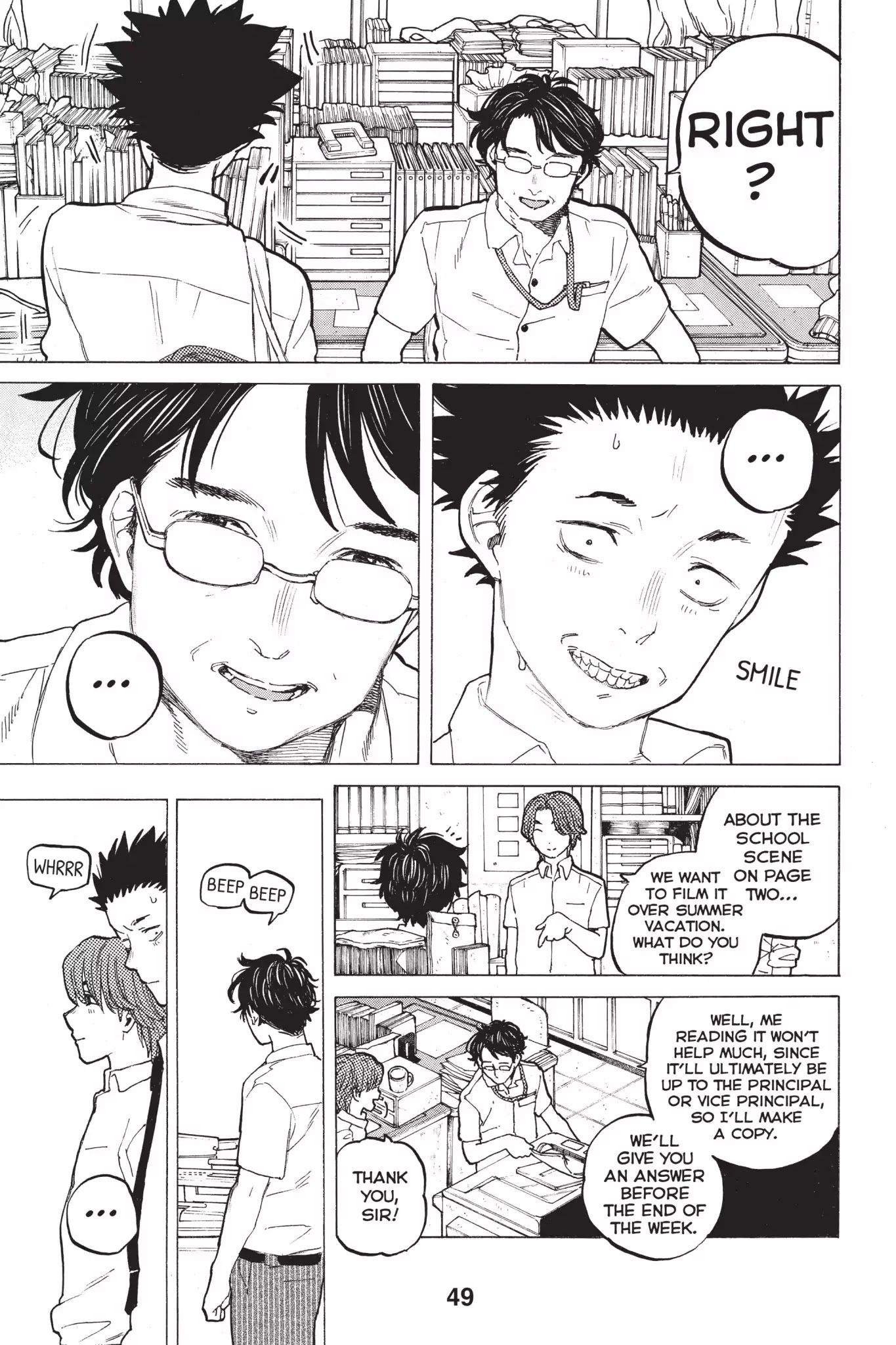 Koe no Katachi Chapter 35 page 6 - Chapter 35: Respectable