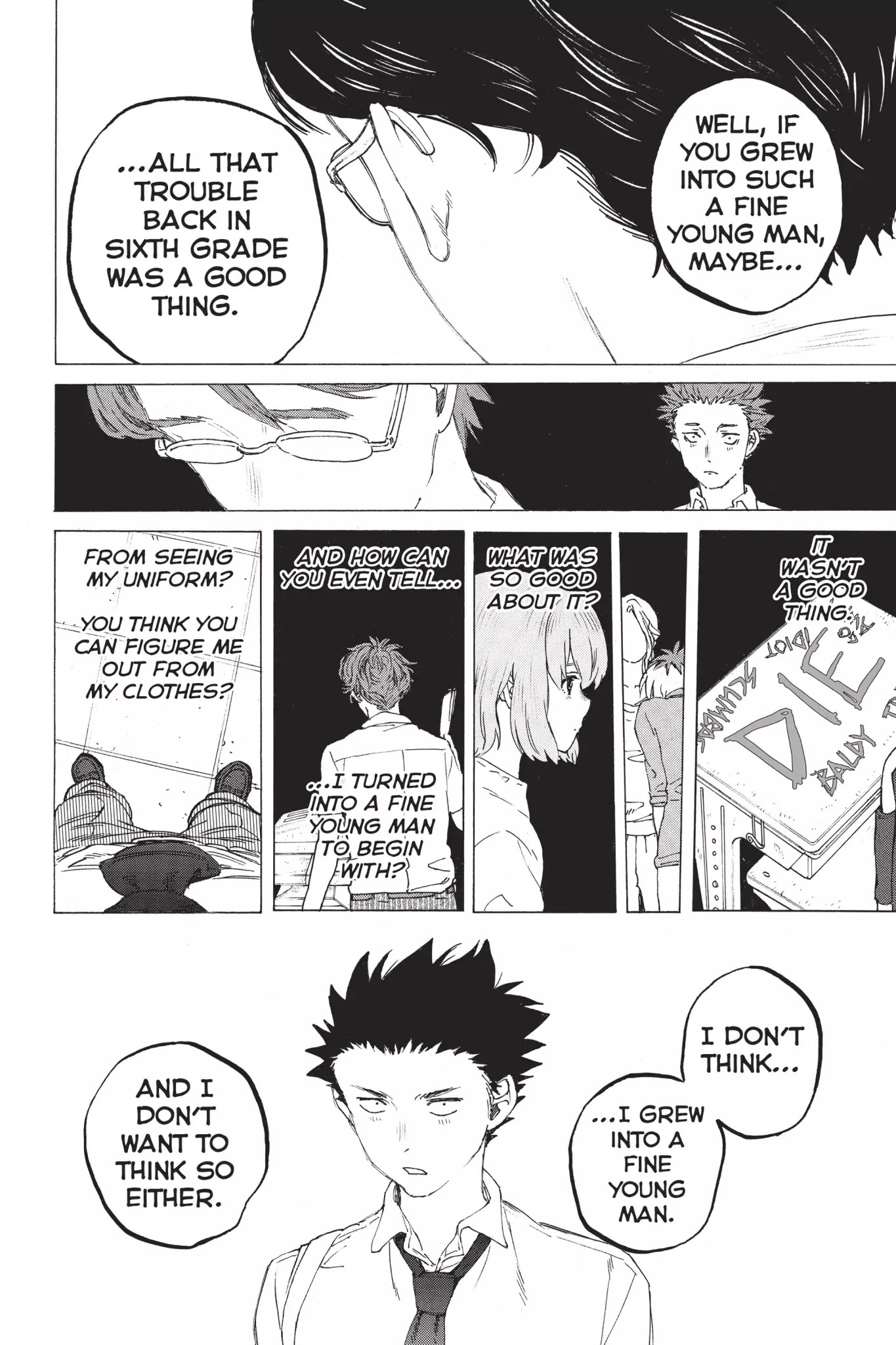 Koe no Katachi Chapter 35 page 7 - Chapter 35: Respectable