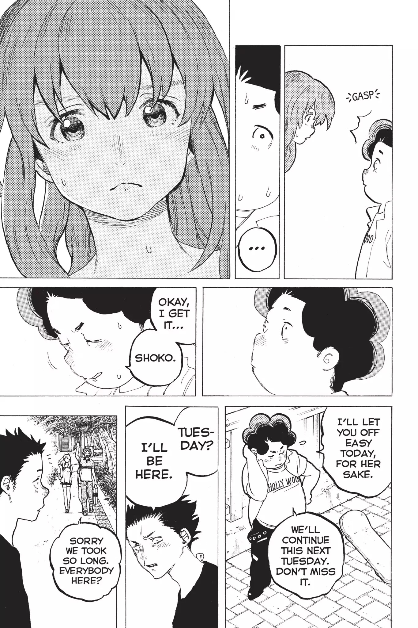 Koe no Katachi Chapter 36 page 17 - Chapter 36: What I Wanted