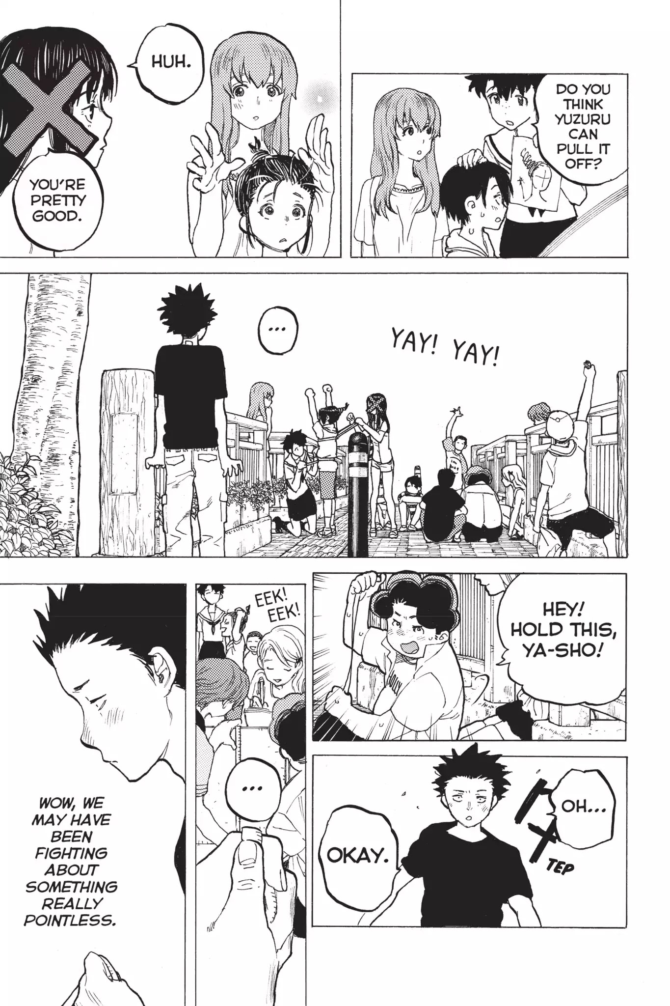 Koe no Katachi Chapter 36 page 19 - Chapter 36: What I Wanted