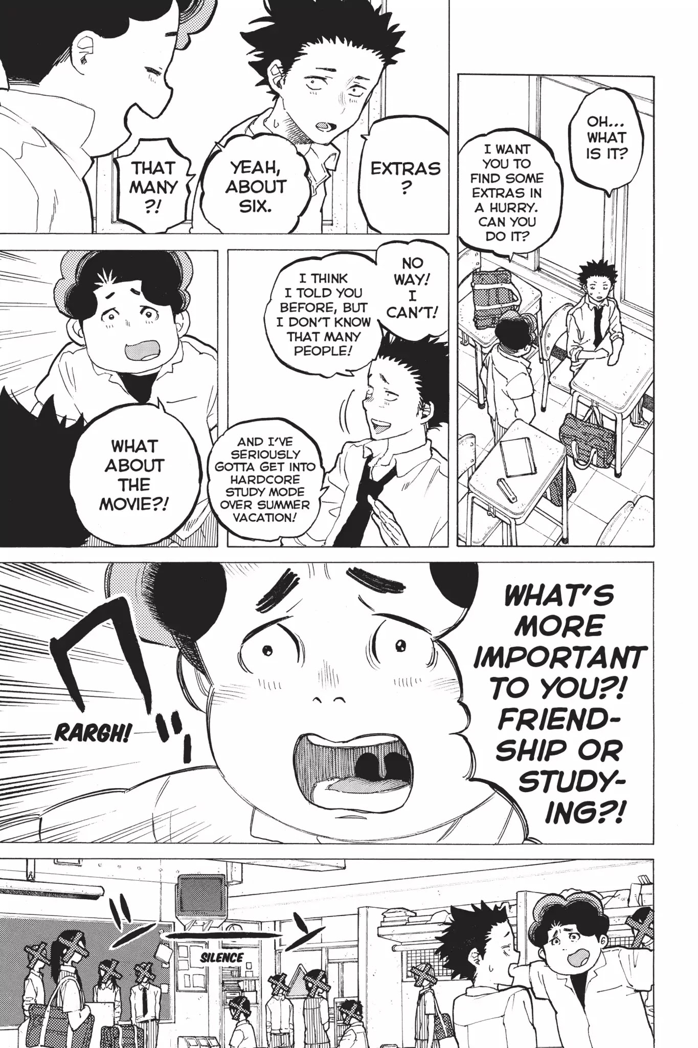Koe no Katachi Chapter 36 page 3 - Chapter 36: What I Wanted