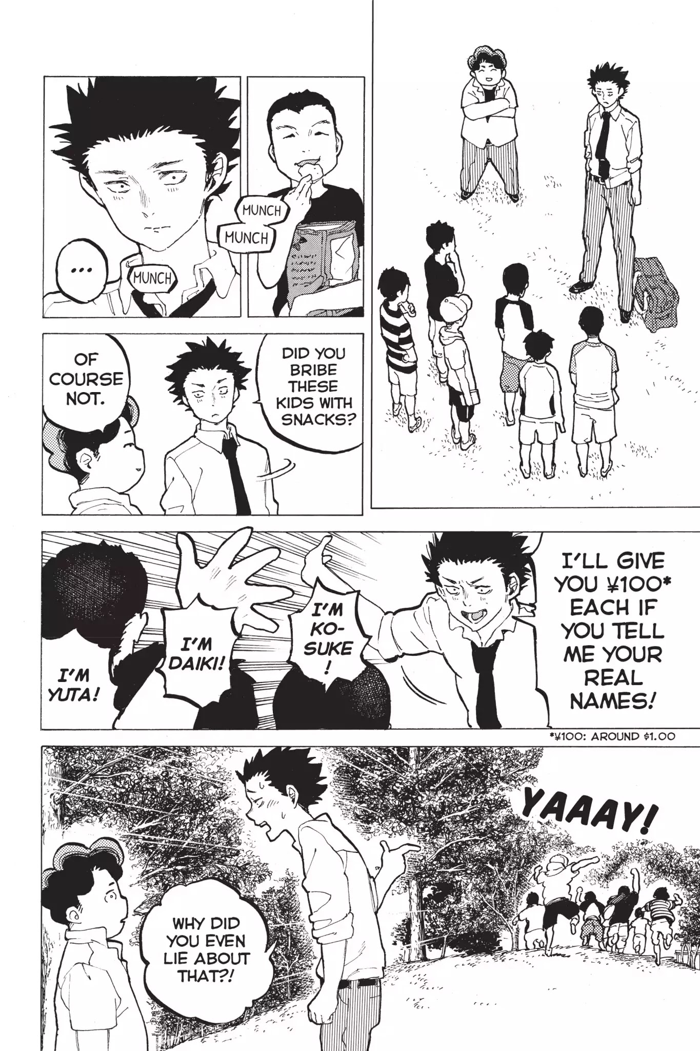 Koe no Katachi Chapter 36 page 6 - Chapter 36: What I Wanted
