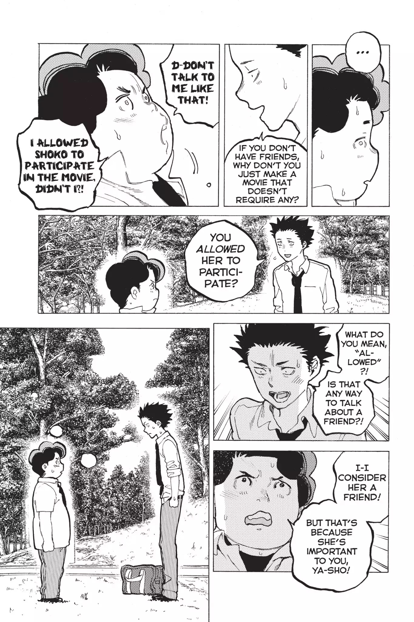 Koe no Katachi Chapter 36 page 7 - Chapter 36: What I Wanted