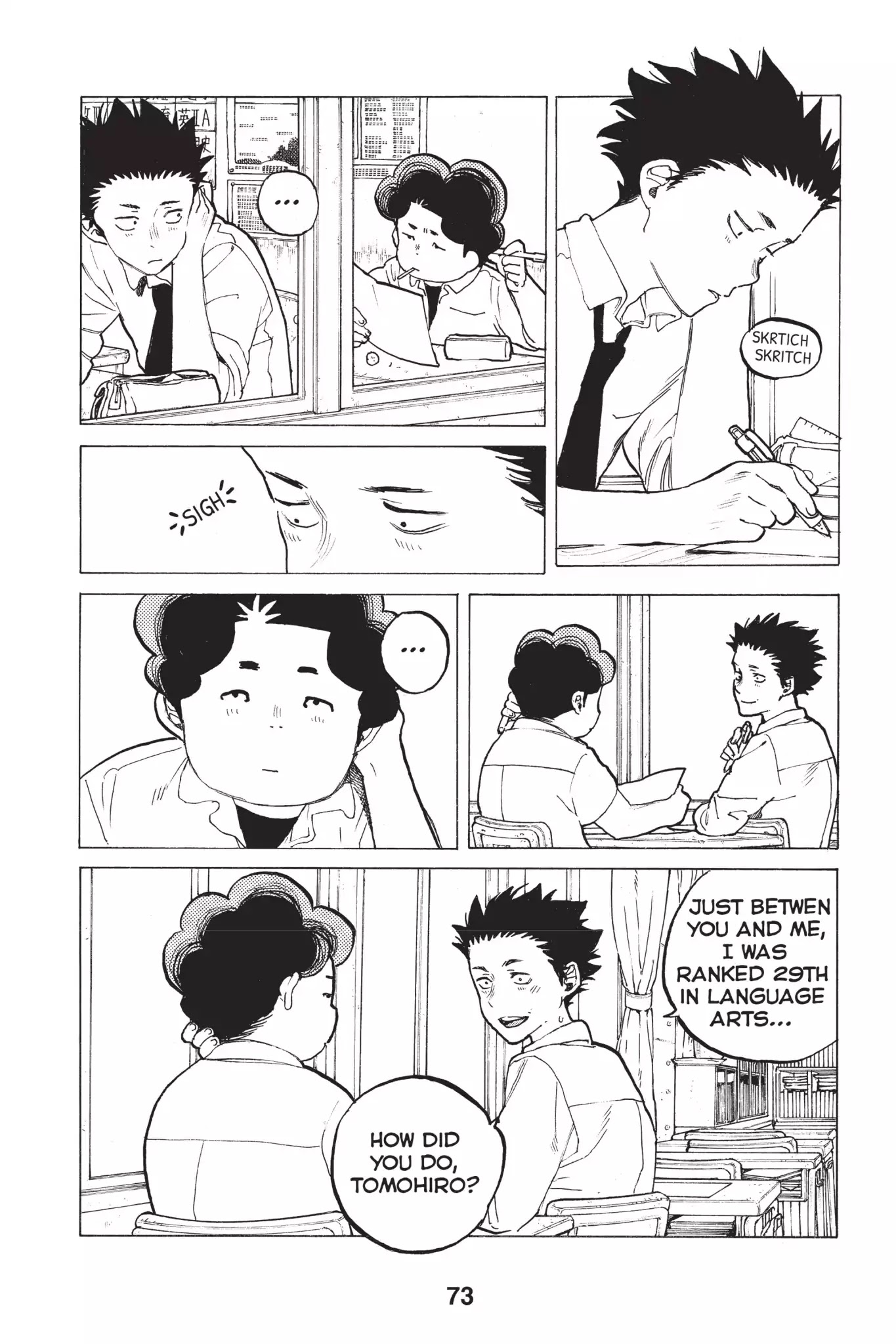 Koe no Katachi Chapter 36 page 9 - Chapter 36: What I Wanted