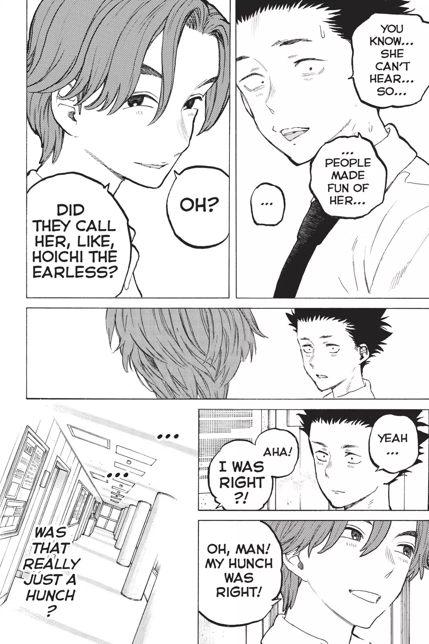 Koe no Katachi Chapter 37 page 12 - Chapter 37: Now and Forever