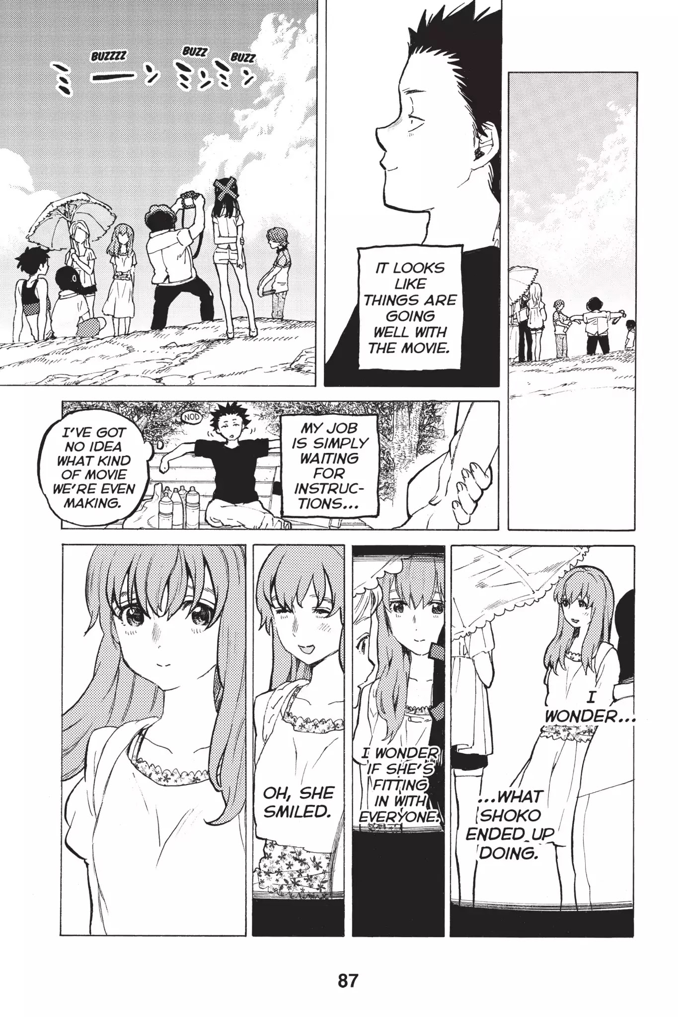 Koe no Katachi Chapter 37 page 3 - Chapter 37: Now and Forever