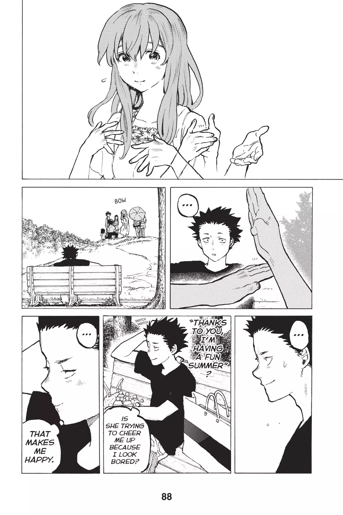 Koe no Katachi Chapter 37 page 4 - Chapter 37: Now and Forever
