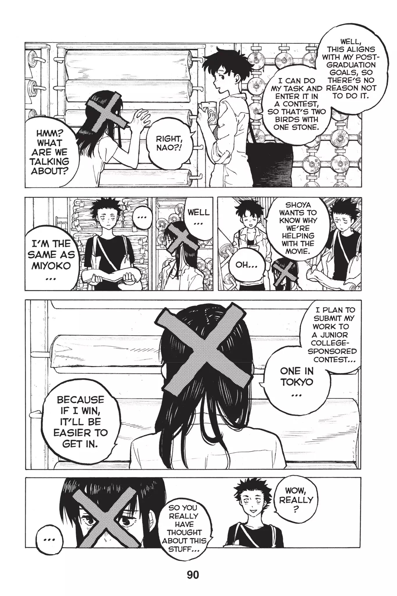 Koe no Katachi Chapter 37 page 6 - Chapter 37: Now and Forever