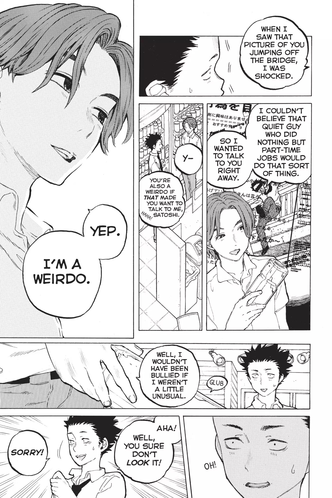 Koe no Katachi Chapter 37 page 9 - Chapter 37: Now and Forever
