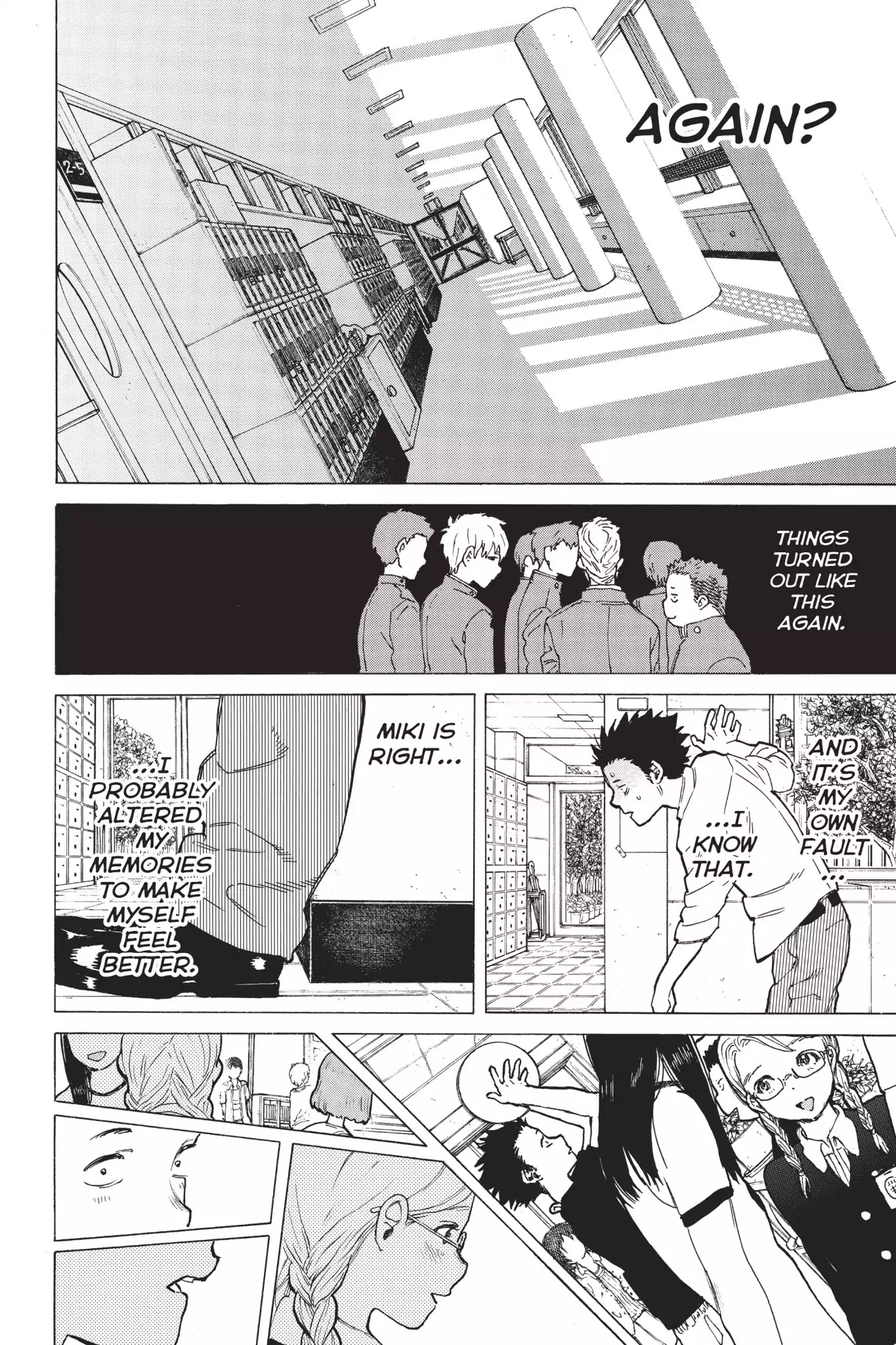 Koe no Katachi Chapter 38 page 10 - Chapter 38: Jumping at Shadows