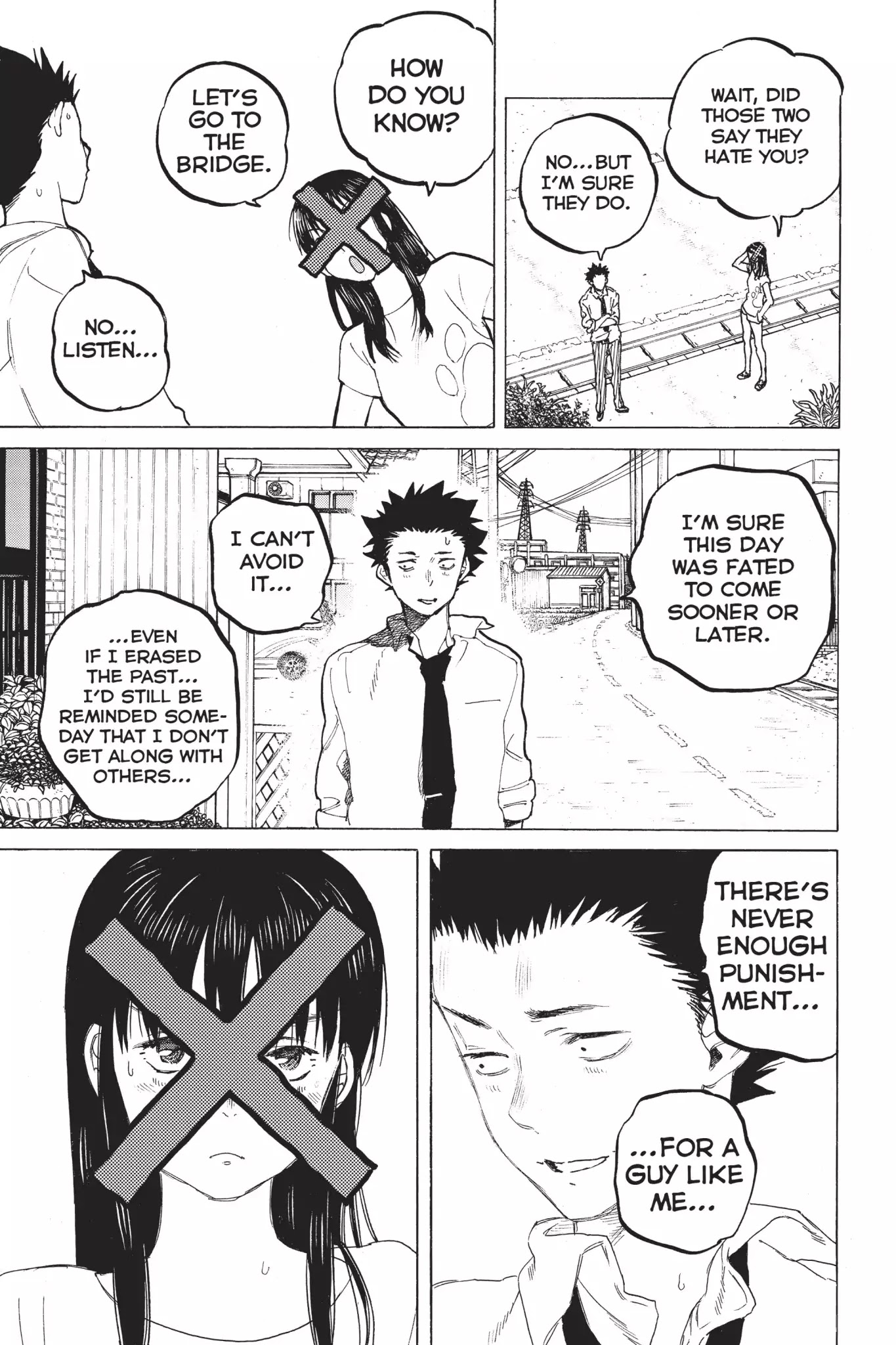 Koe no Katachi Chapter 38 page 15 - Chapter 38: Jumping at Shadows