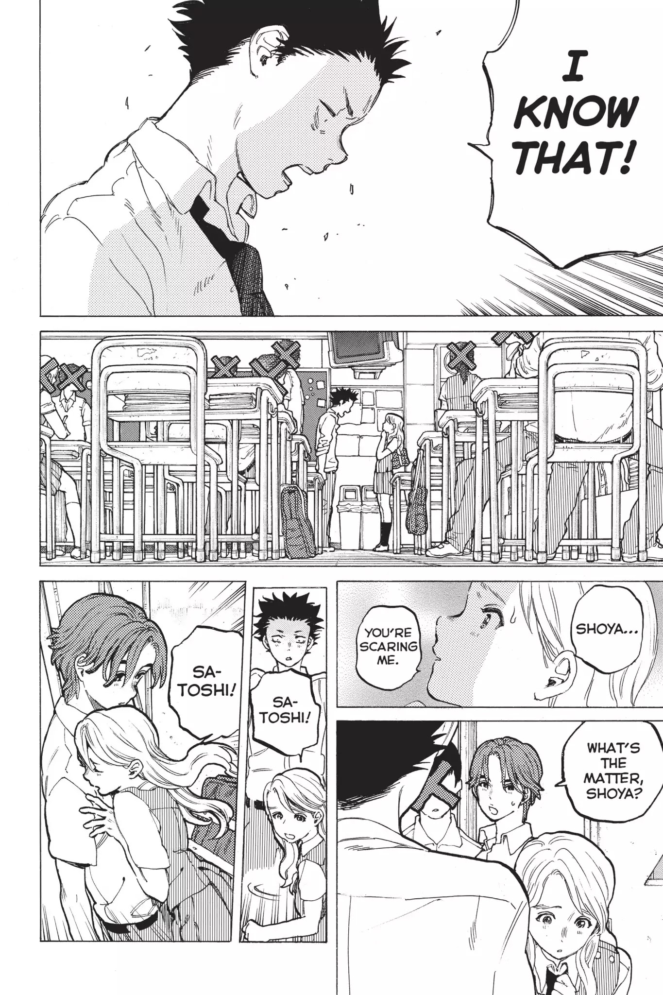 Koe no Katachi Chapter 38 page 4 - Chapter 38: Jumping at Shadows