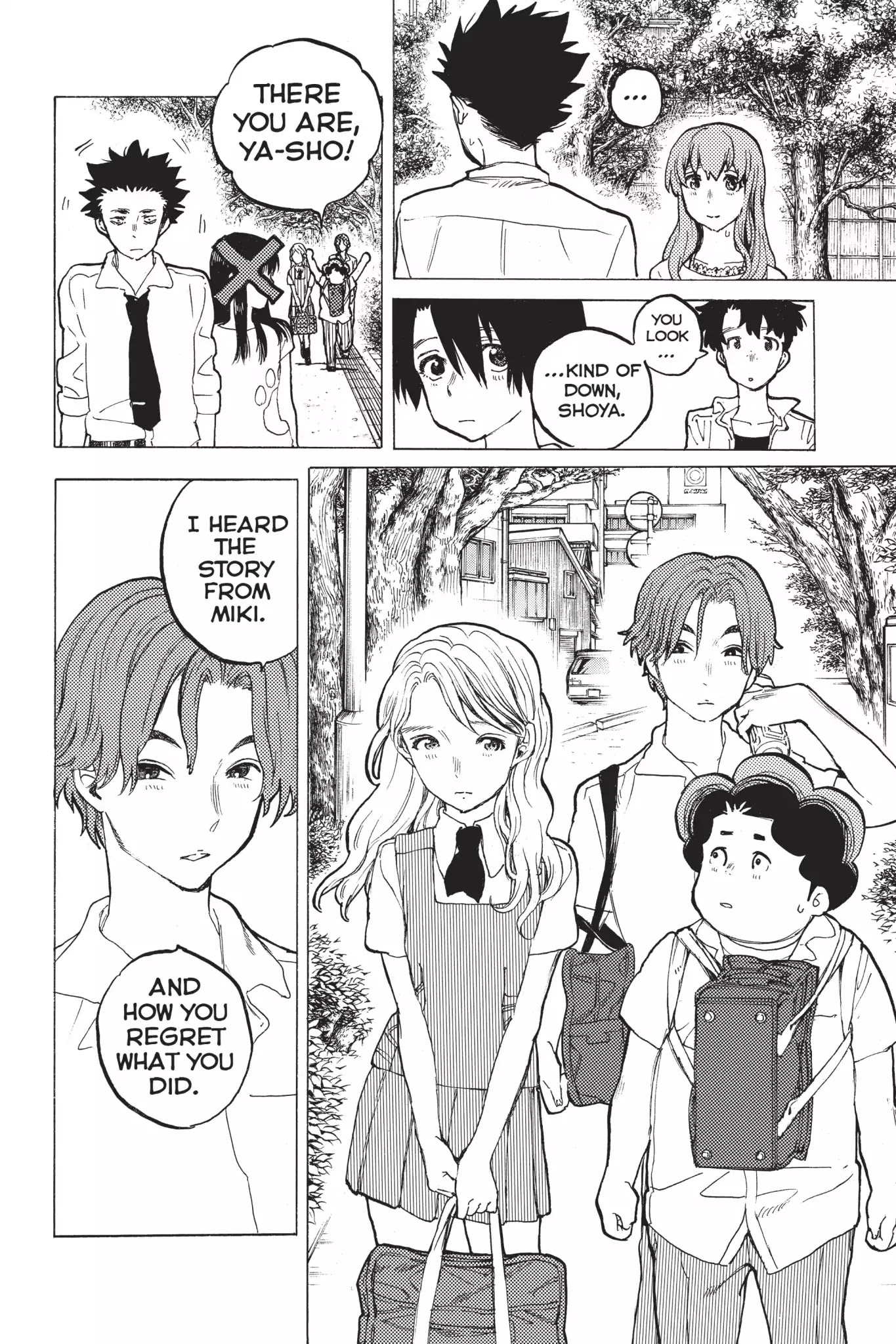 Koe no Katachi Chapter 39 page 2 - Chapter 39: Just Some Passerby