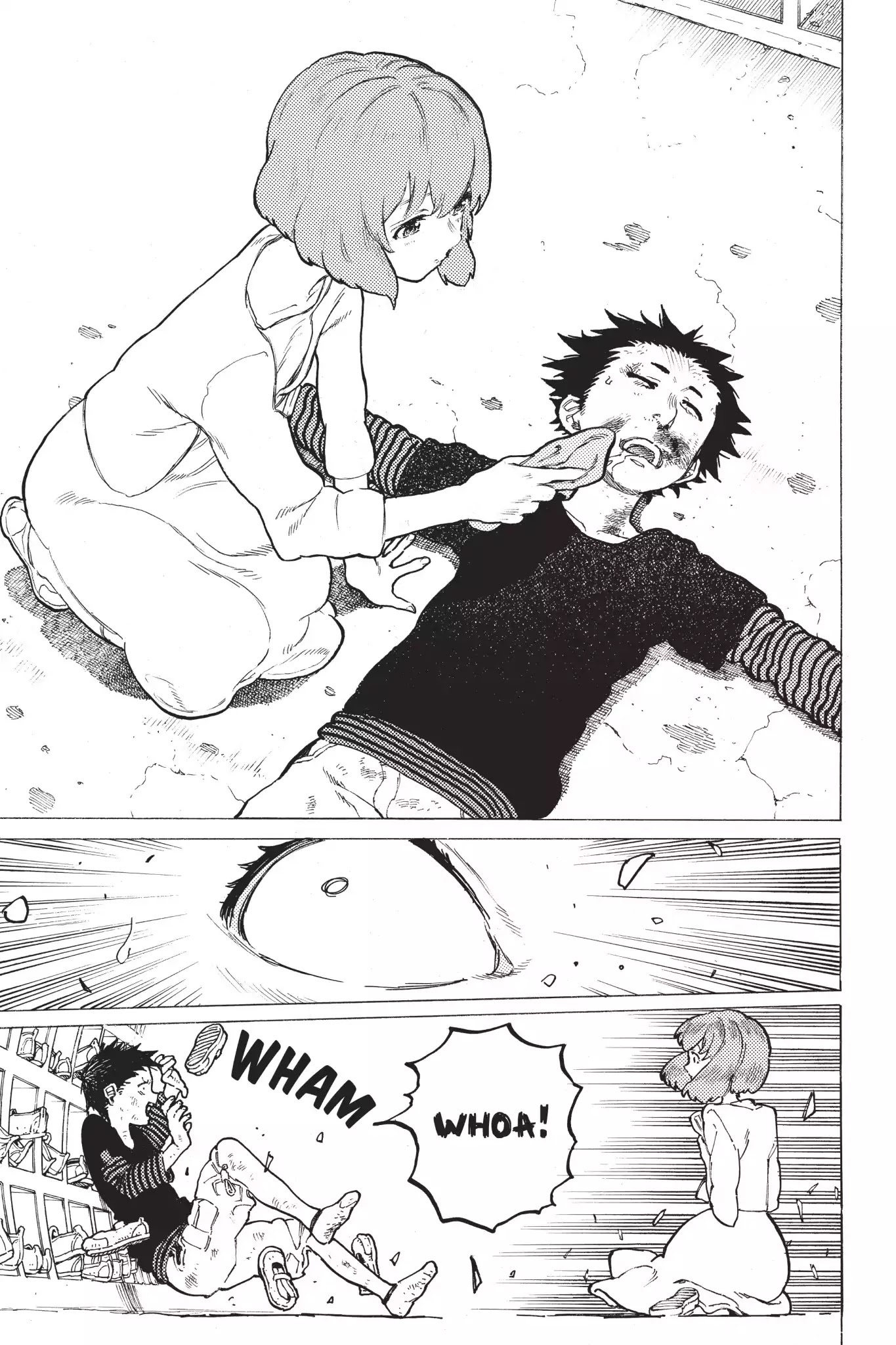 Koe no Katachi Chapter 4 page 13 - Chapter 4: Nishimiya, You Piece of Shit