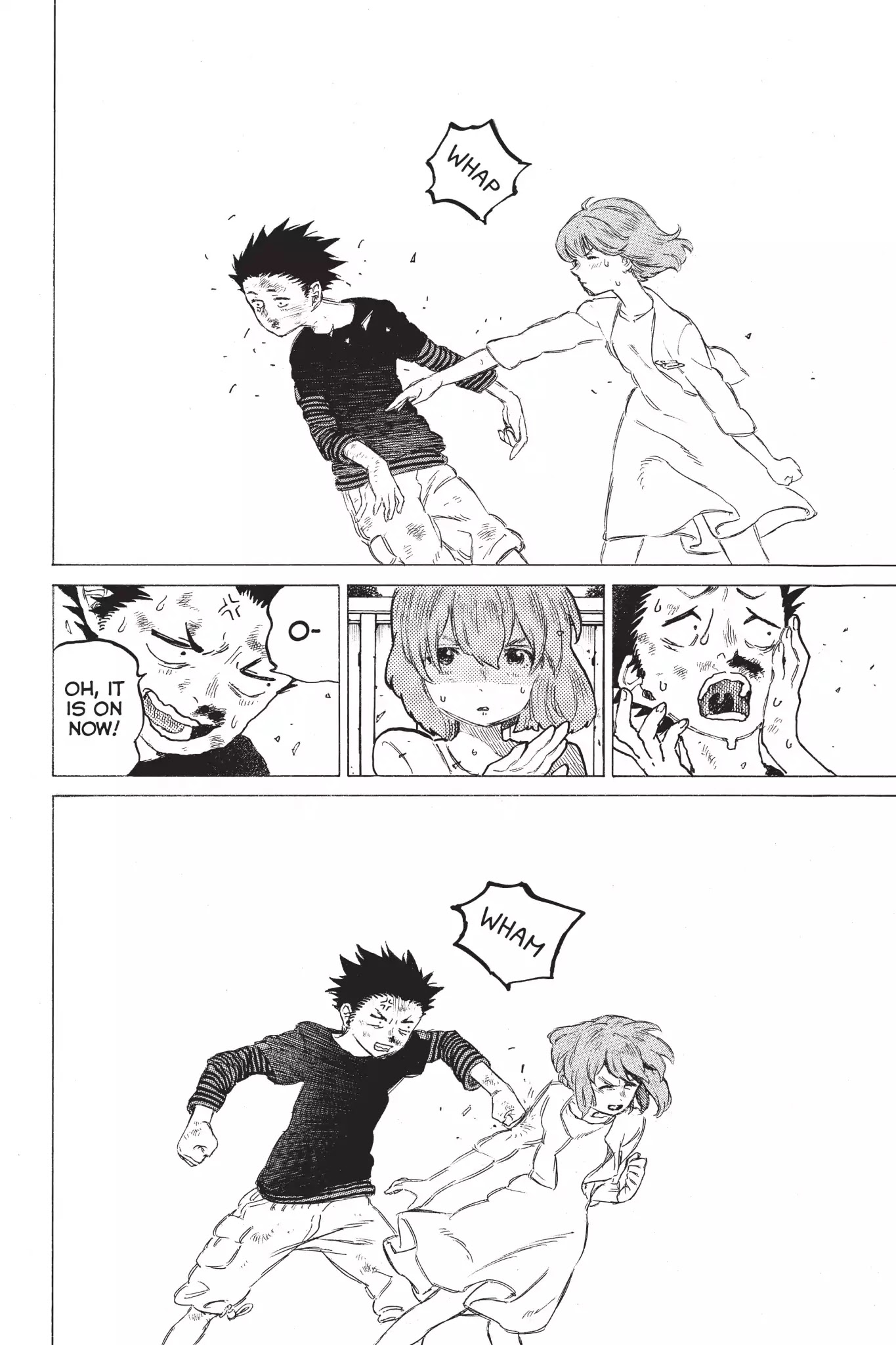 Koe no Katachi Chapter 4 page 16 - Chapter 4: Nishimiya, You Piece of Shit