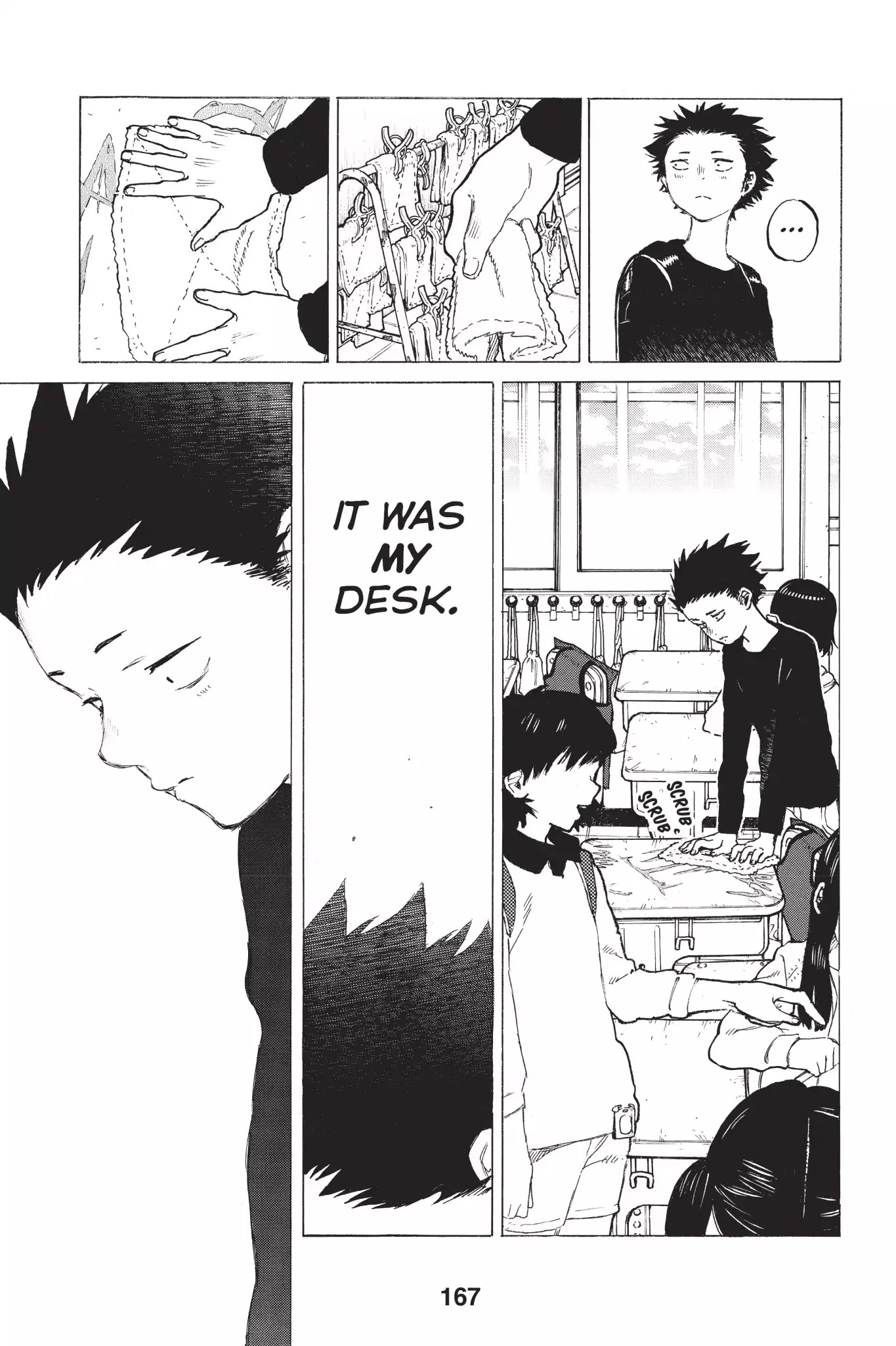 Koe no Katachi Chapter 4 page 21 - Chapter 4: Nishimiya, You Piece of Shit