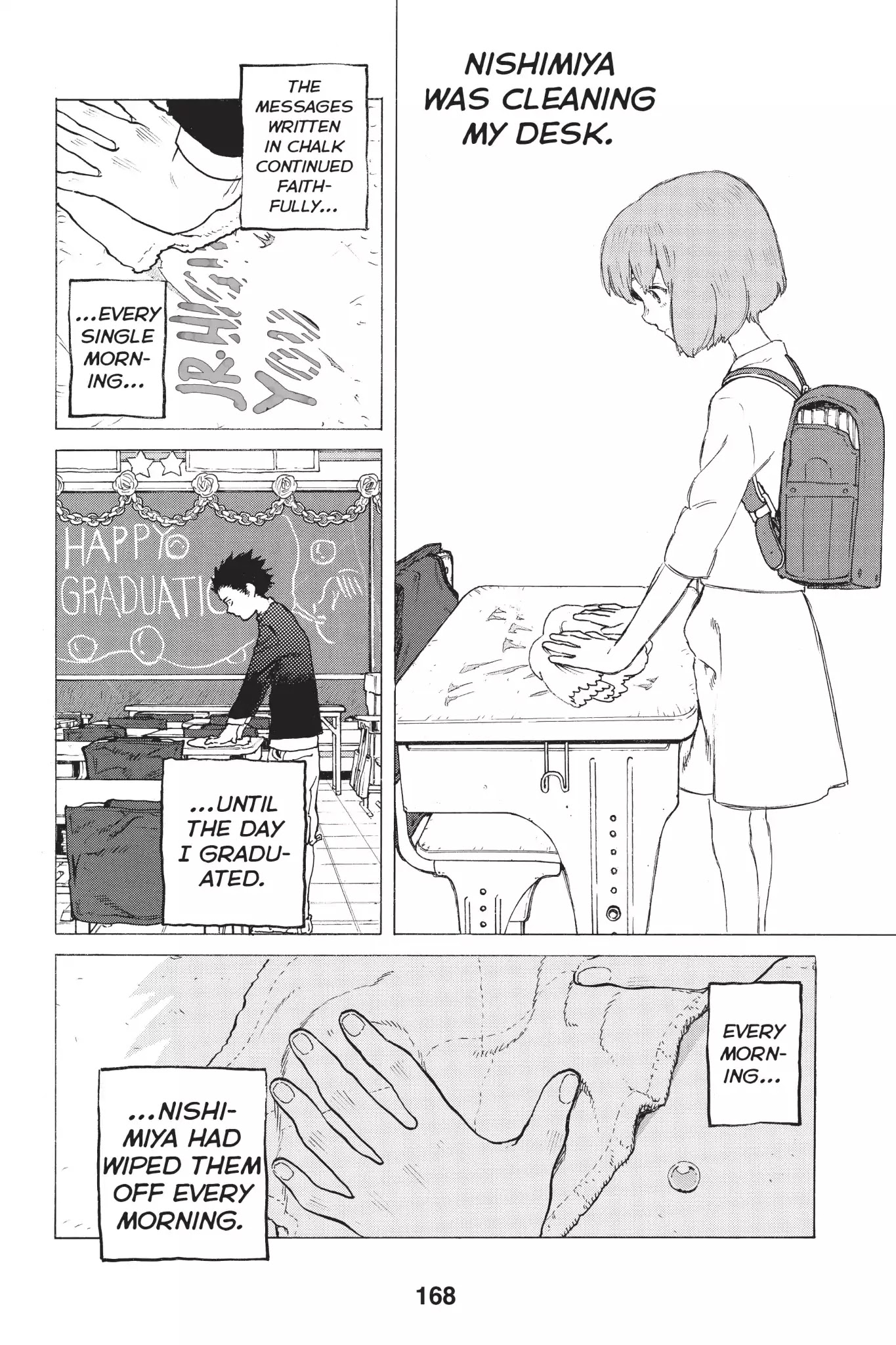 Koe no Katachi Chapter 4 page 22 - Chapter 4: Nishimiya, You Piece of Shit