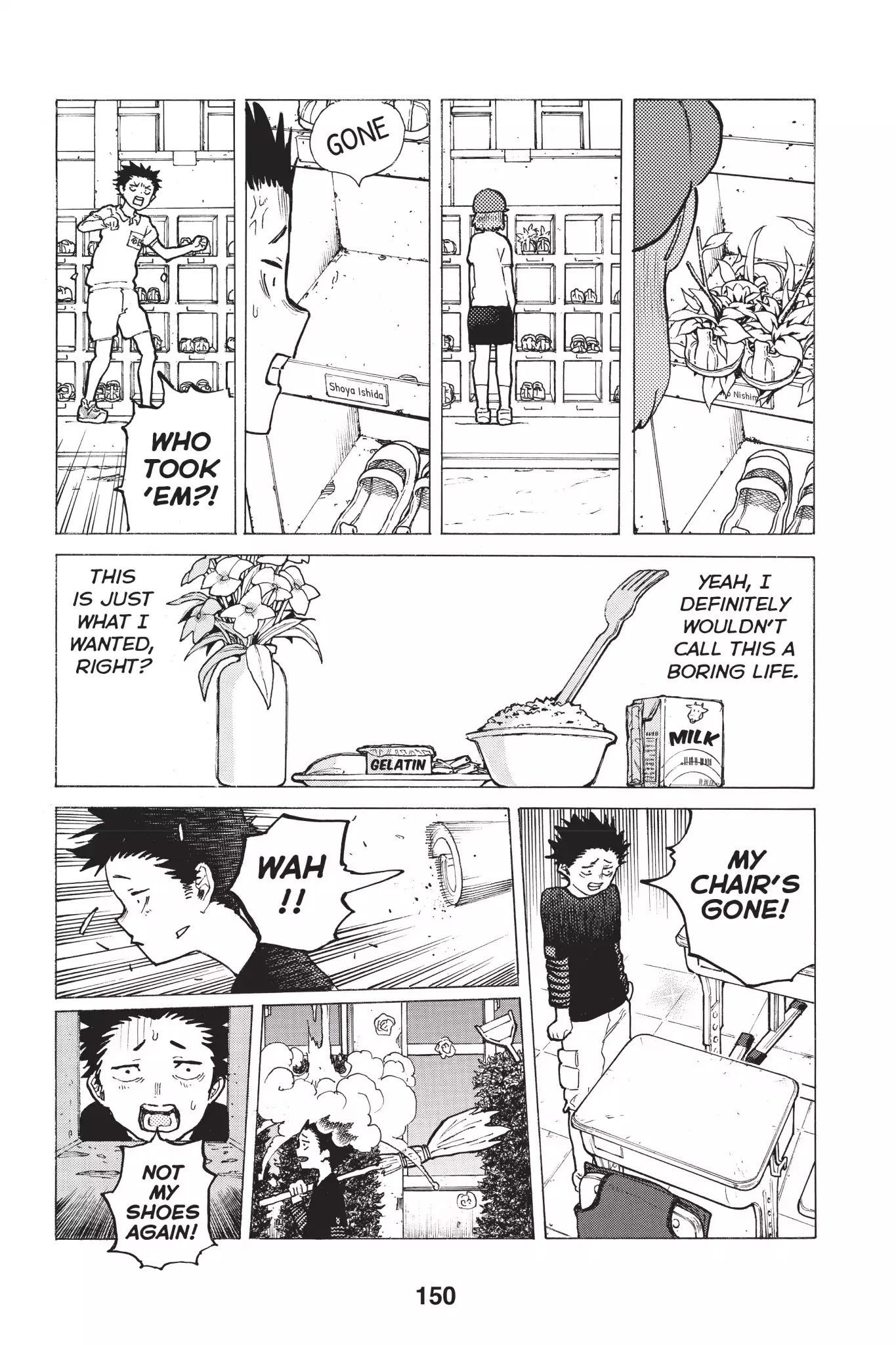 Koe no Katachi Chapter 4 page 4 - Chapter 4: Nishimiya, You Piece of Shit