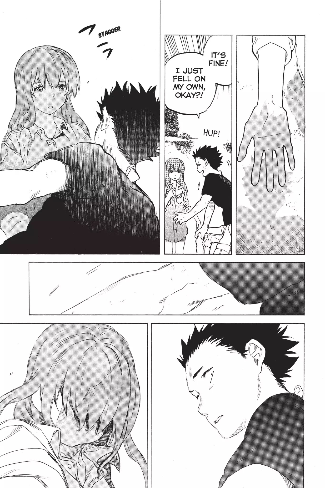 Koe no Katachi Chapter 40 page 17 - Chapter 40: Pretend Date