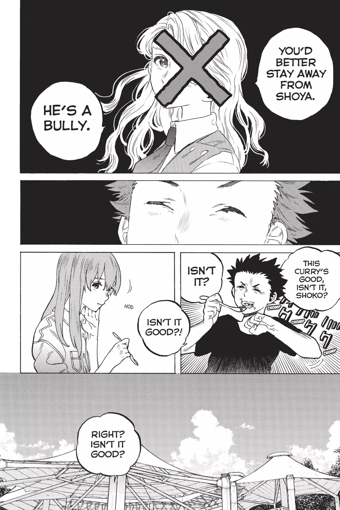 Koe no Katachi Chapter 40 page 8 - Chapter 40: Pretend Date