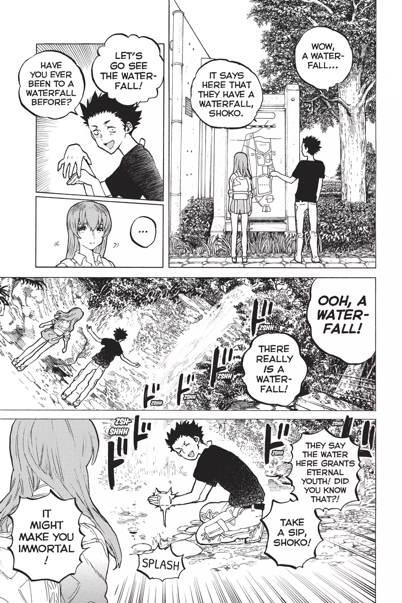 Koe no Katachi Chapter 40 page 9 - Chapter 40: Pretend Date