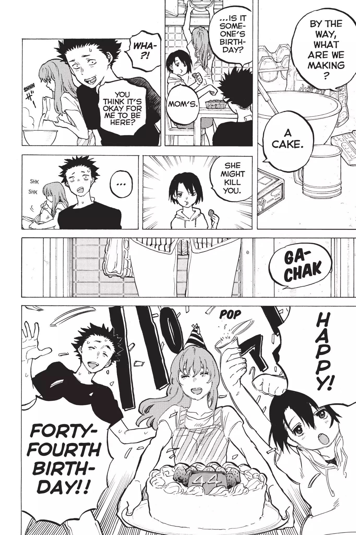 Koe no Katachi Chapter 41 page 10 - Chapter 41: Everyone