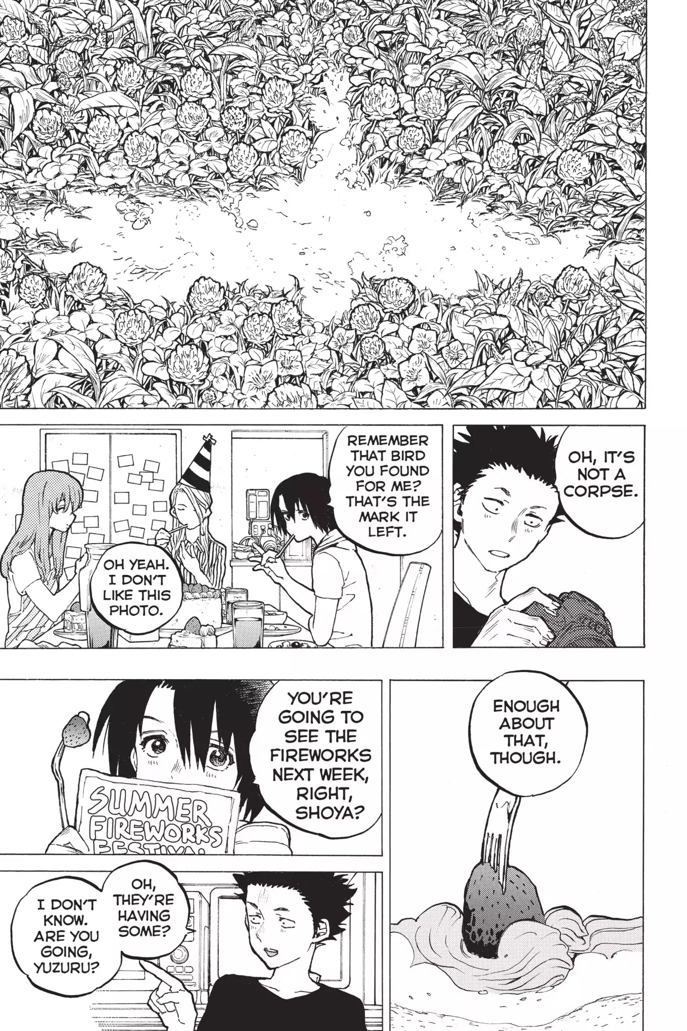 Koe no Katachi Chapter 41 page 13 - Chapter 41: Everyone