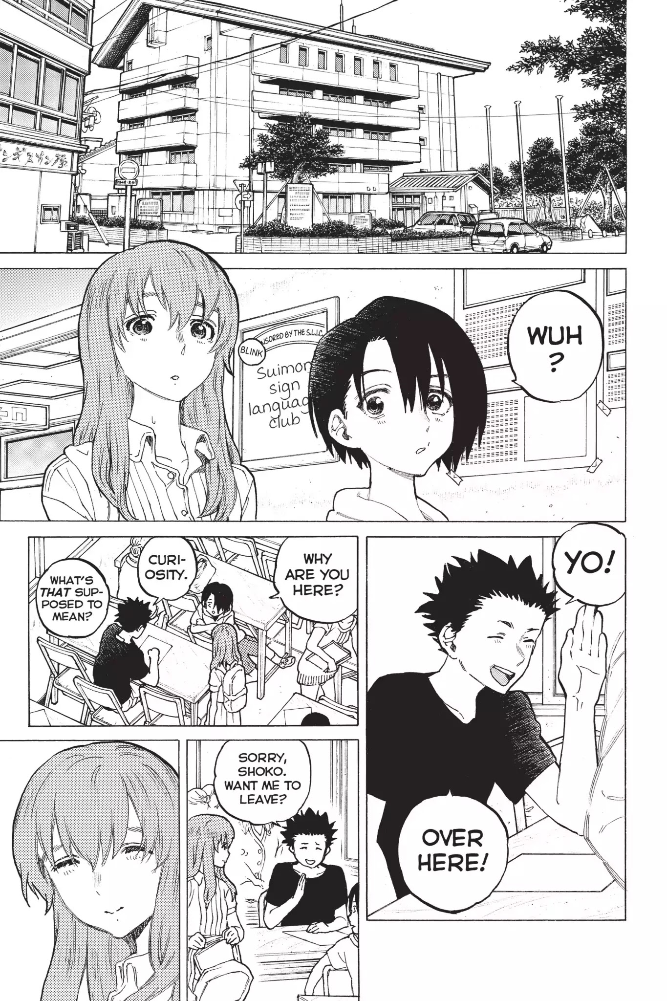 Koe no Katachi Chapter 41 page 3 - Chapter 41: Everyone